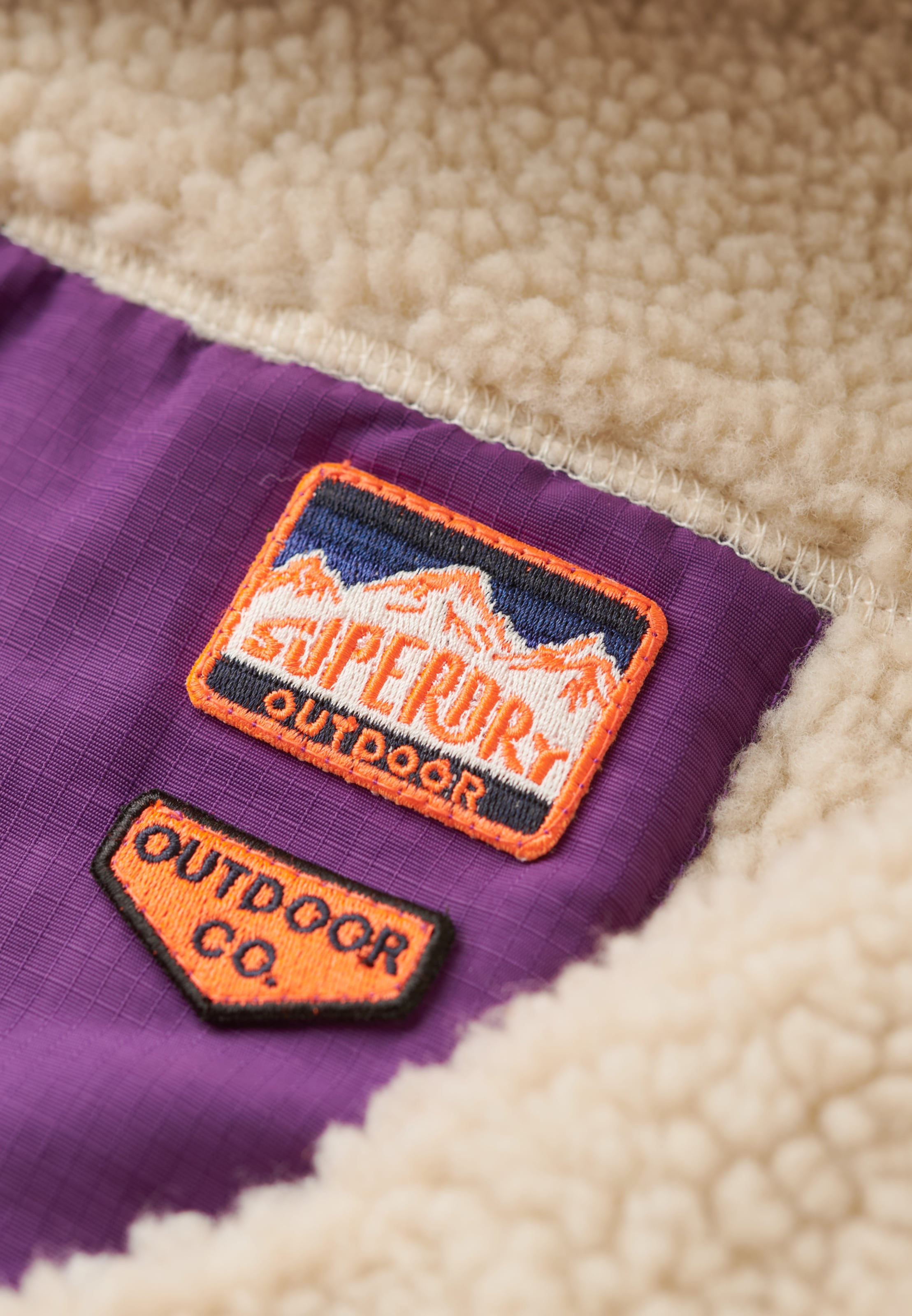 Superdry Fleecepullover »VINTAGE RETRO HALF ZIP FLEECE«
