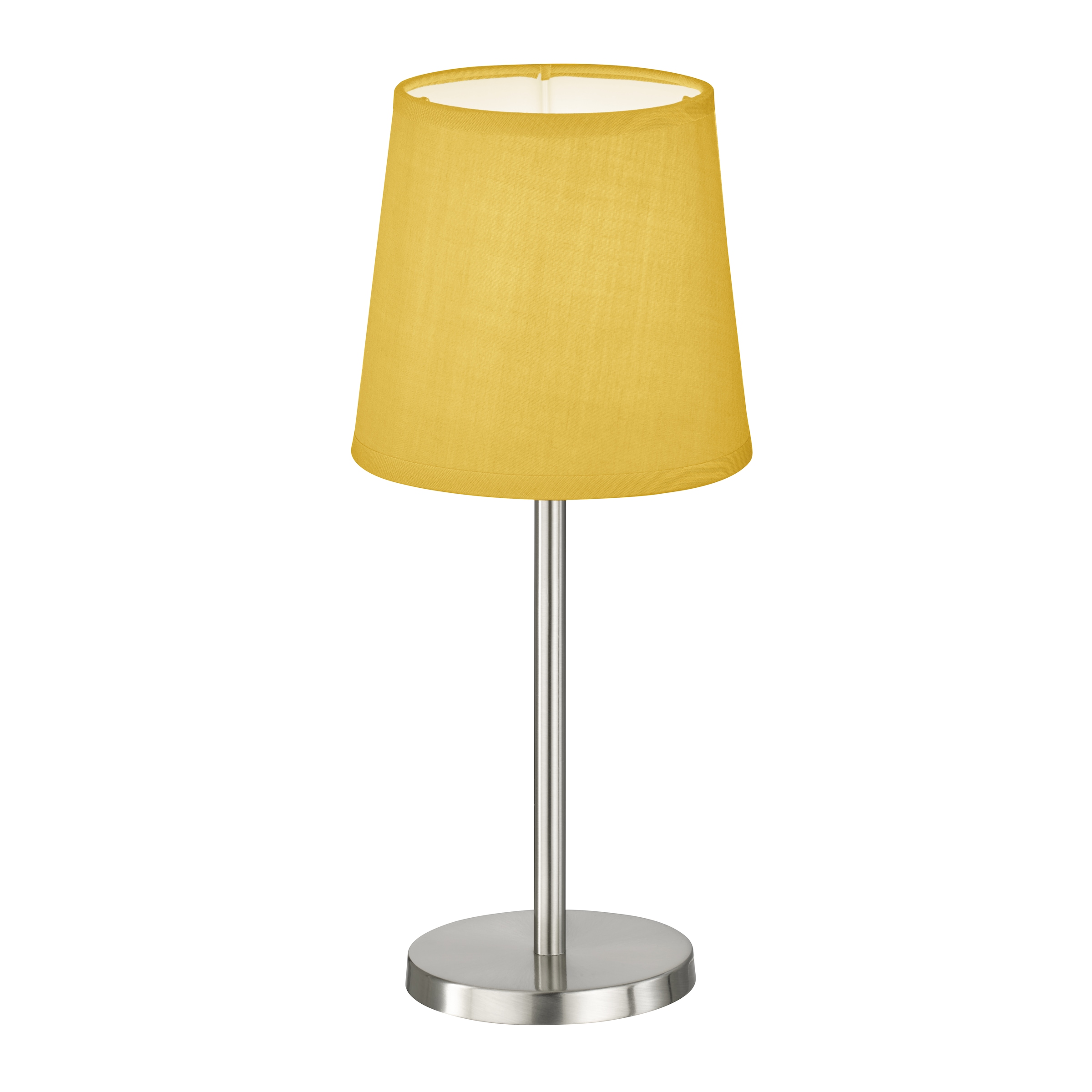 easy! BY FHL LED Tischleuchte »Eve«, 1 flammig, Leuchtmittel E14 | ohne Leuchtmittel, Tischleuchte,Stoffschirm,Schnurschalter,Hochwertige Verarbeitung