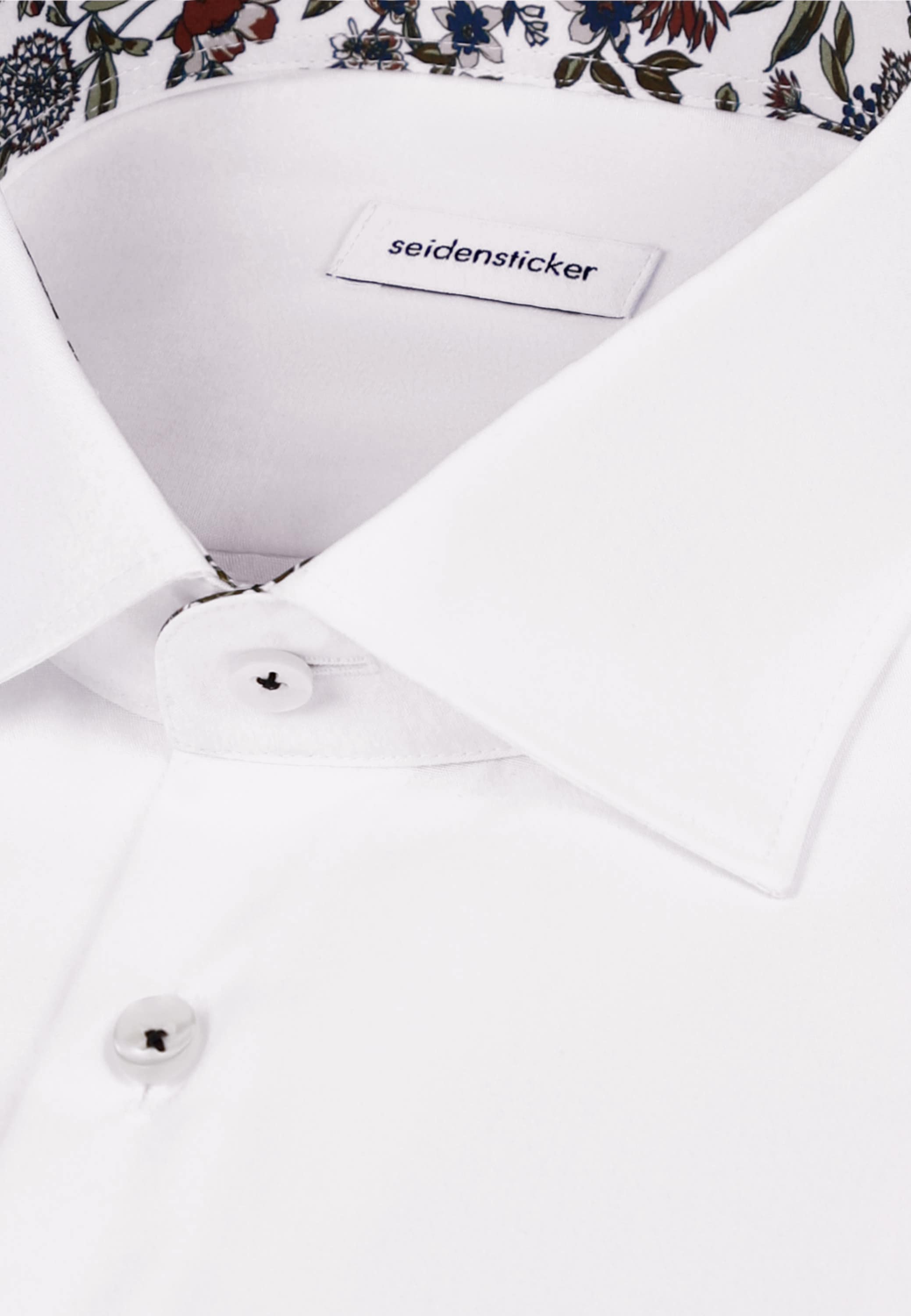 seidensticker Businesshemd »Schwarze Rose« Regular 1/2 Kentkragen Uni