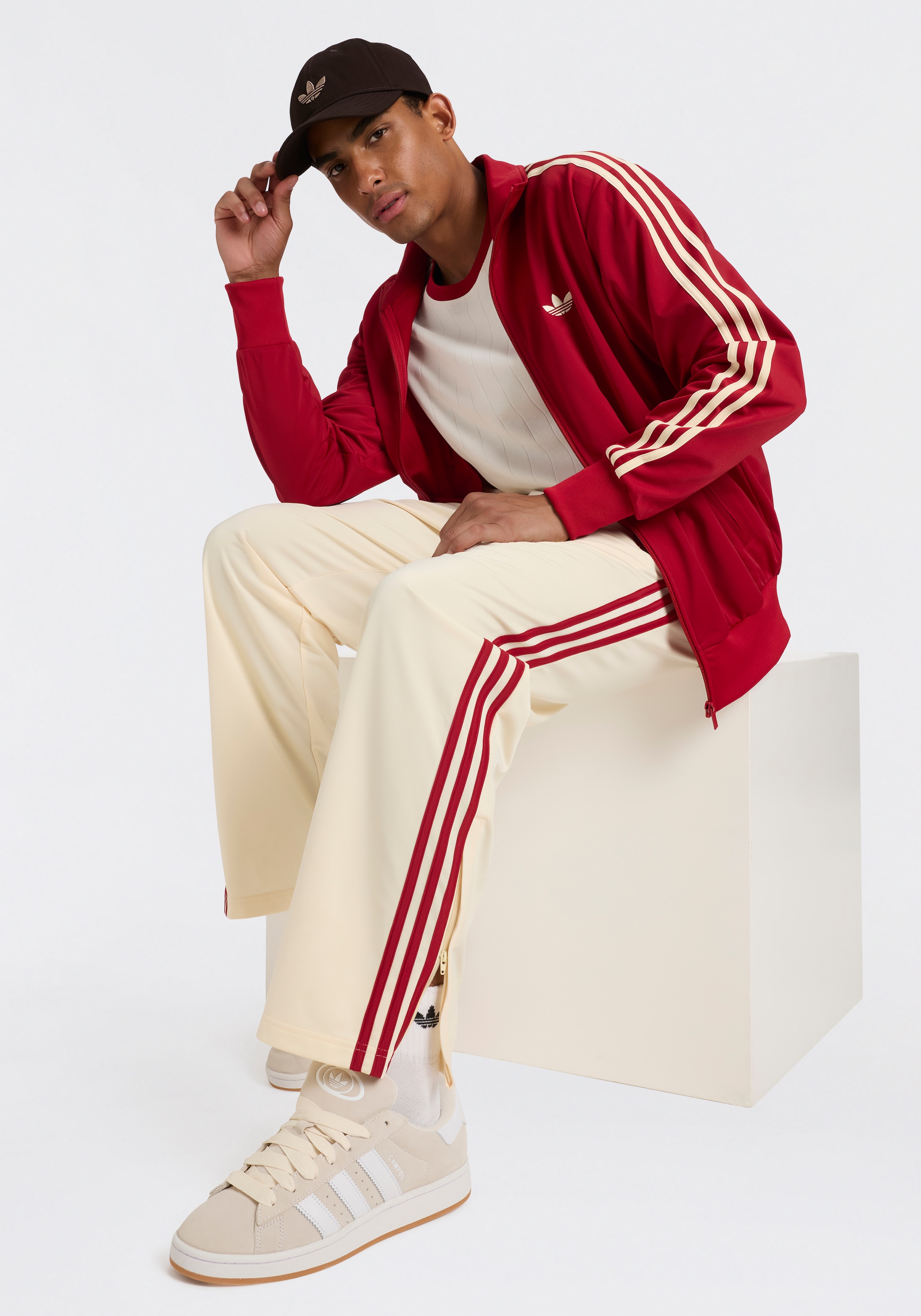 adidas Originals Sportsocken »MID ANKLE, 6 PAAR« 6 Paar tlg. für Laufen, 6er-Pack, mit Logodruck im Trefoil Style, knöchellang