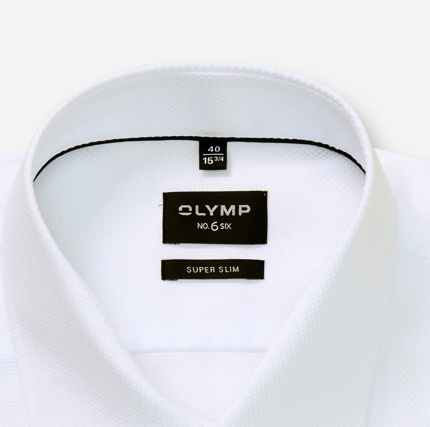 OLYMP Langarmhemd »No 6 six«, Royal Kentkragen, Businesshemd, super slim fit