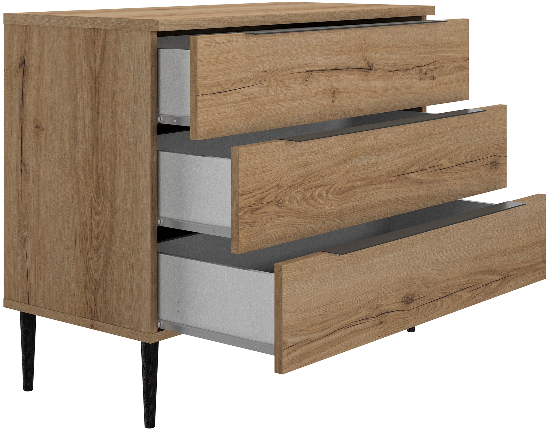 Gami Schlafzimmer-Set Vollständiges Zimmer mit funktionalen und praktischen Ablagen!