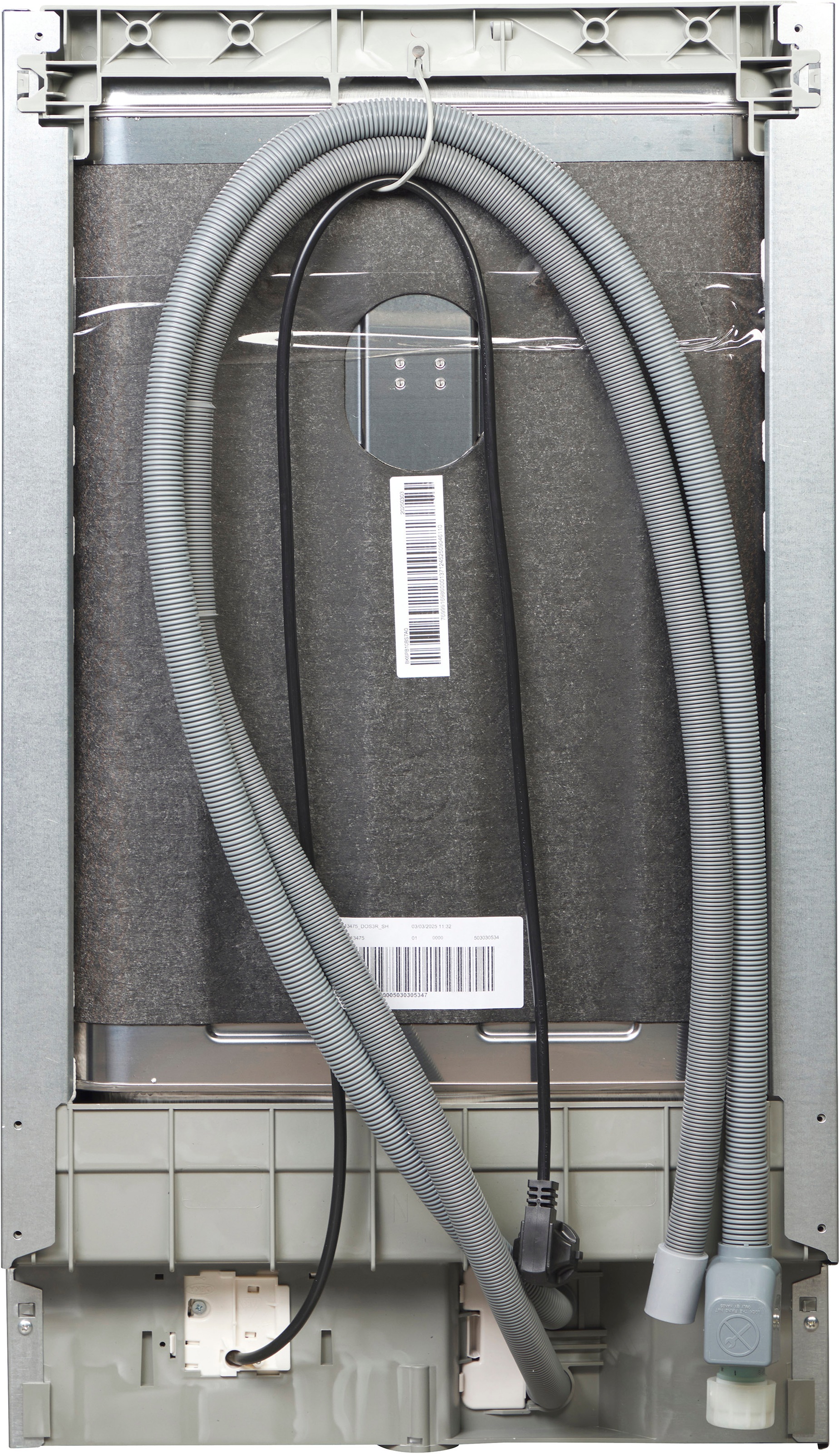 BAUKNECHT teilintegrierbarer Geschirrspüler »BK6PB10BS7A0«, 10 Maßgedecke, PowerClean
