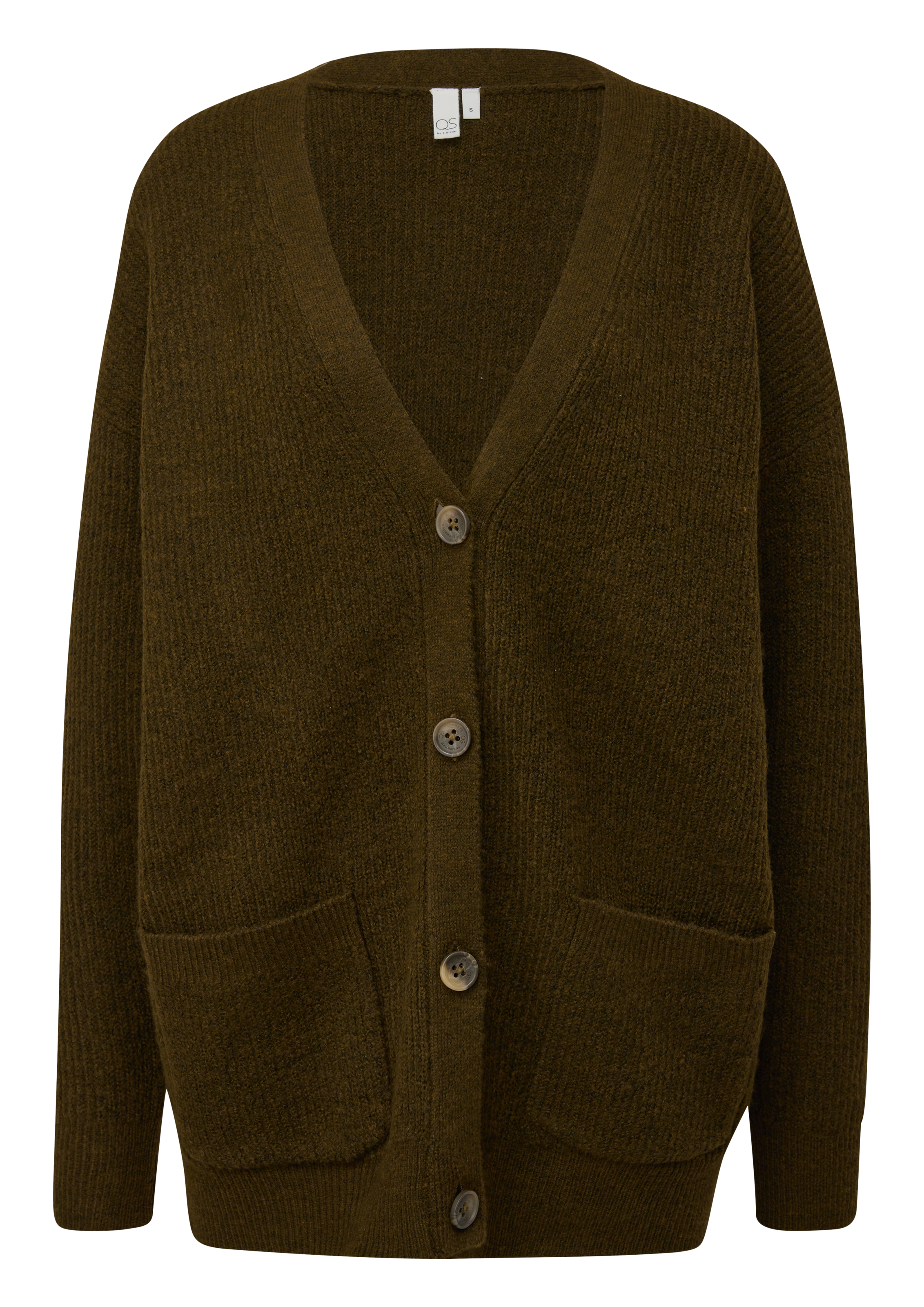 QS Strickjacke, mit Taschen
