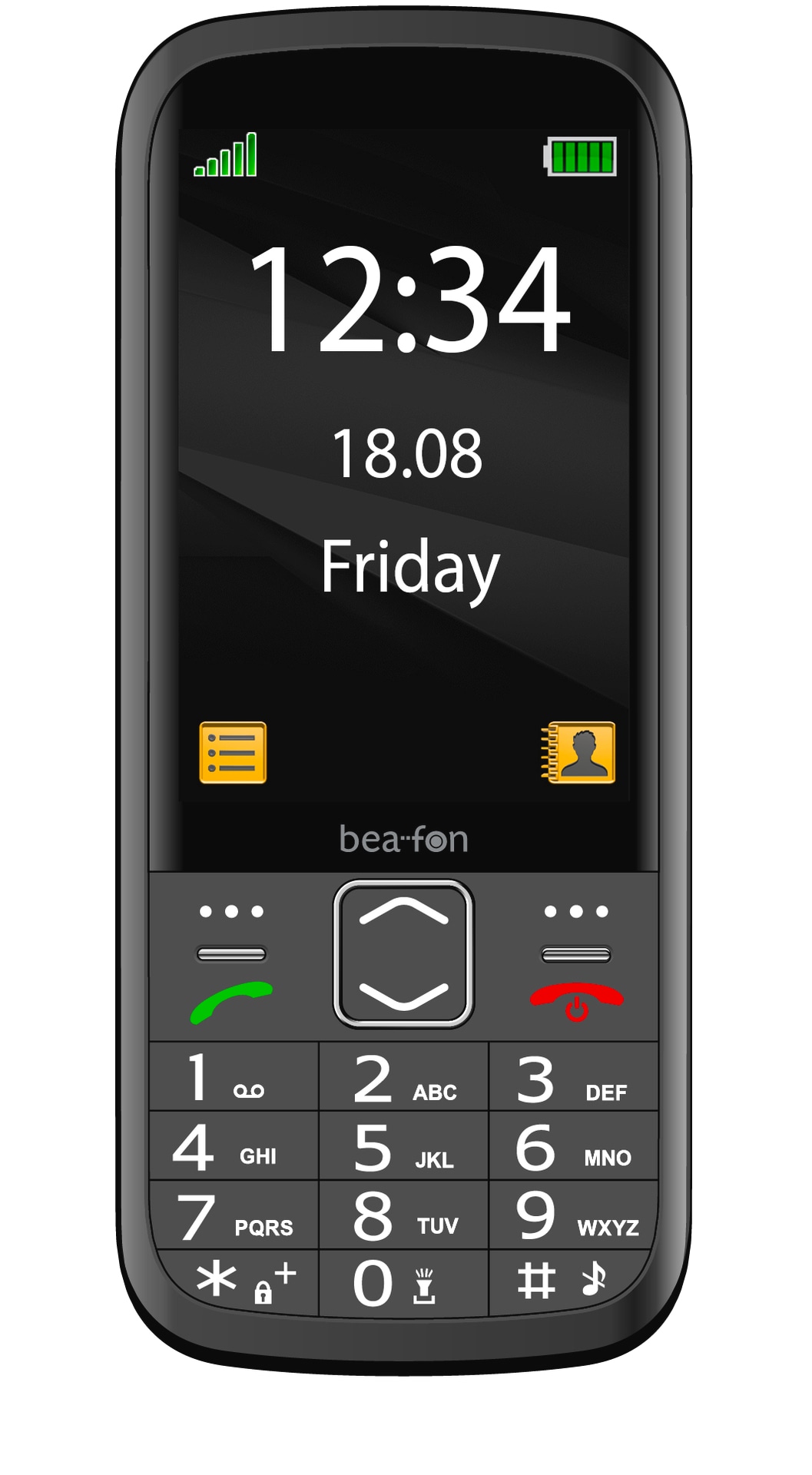 Beafon Handy »SL270«, Schwarz