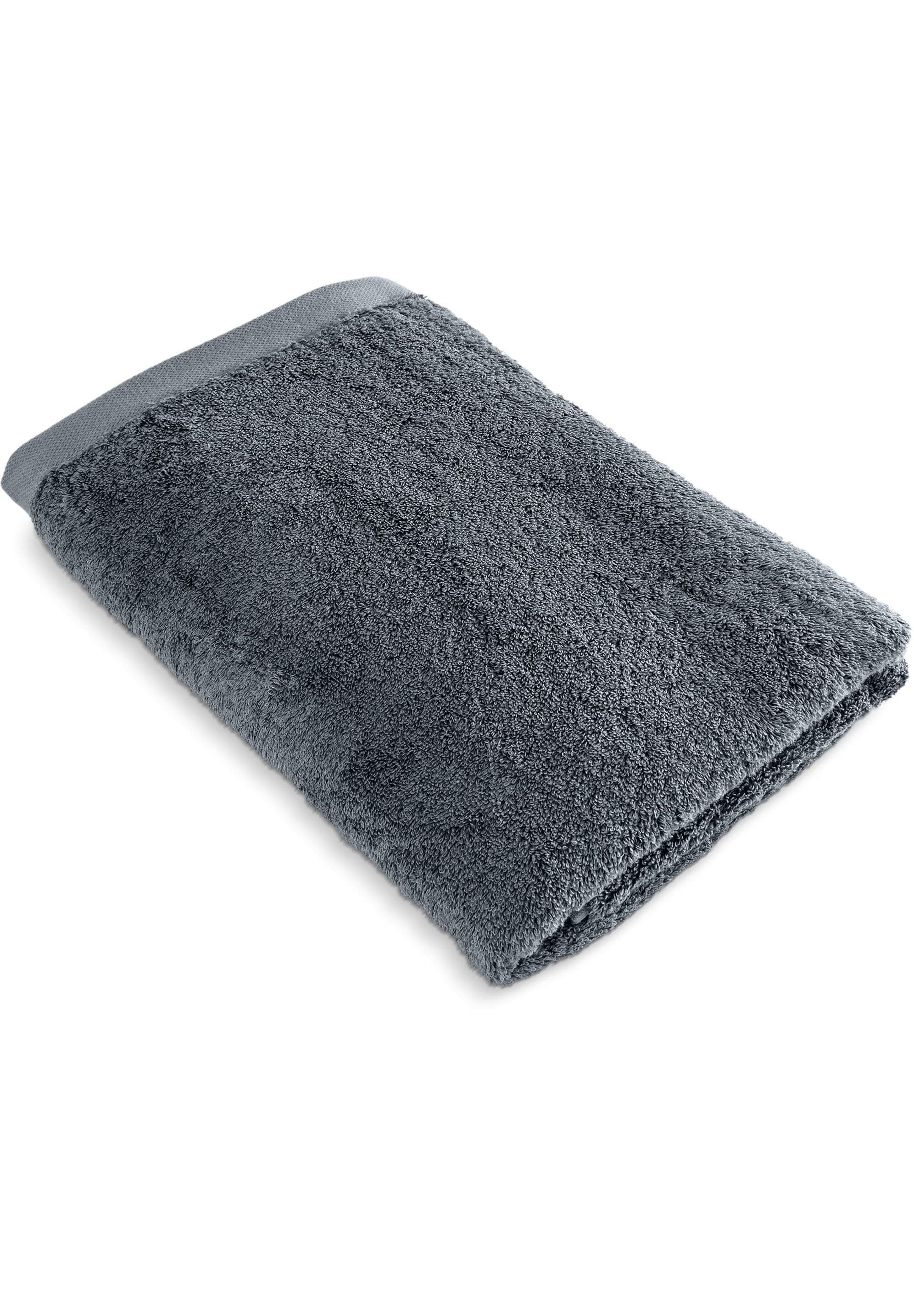 herzbach home Saunatuch »Pura« 550g/m², Premium-Qualität, 100% Baumwolle, einfarbig