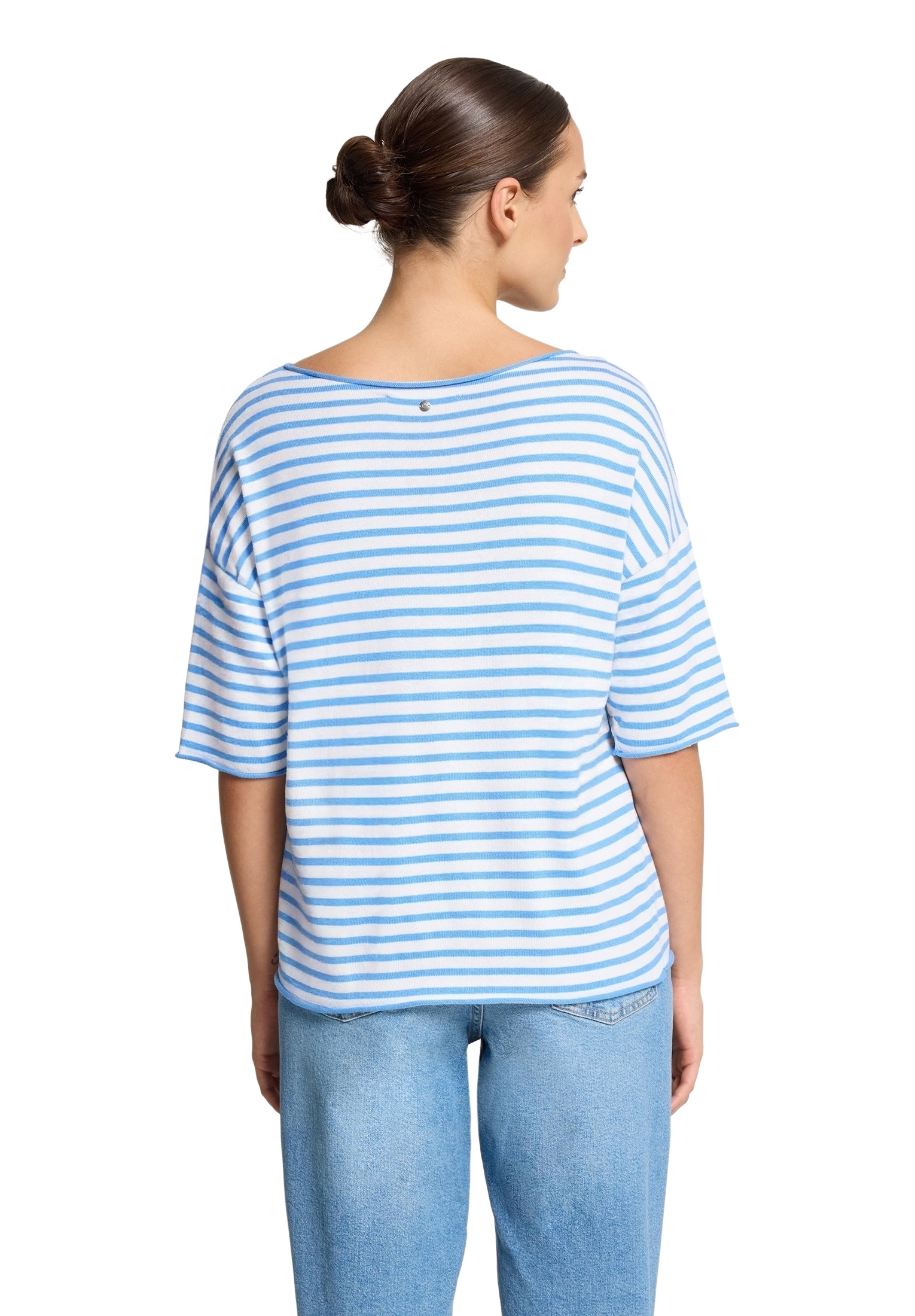 Betty&Co Strickpullover »Strickpullover mit U-Boot-Ausschnitt«