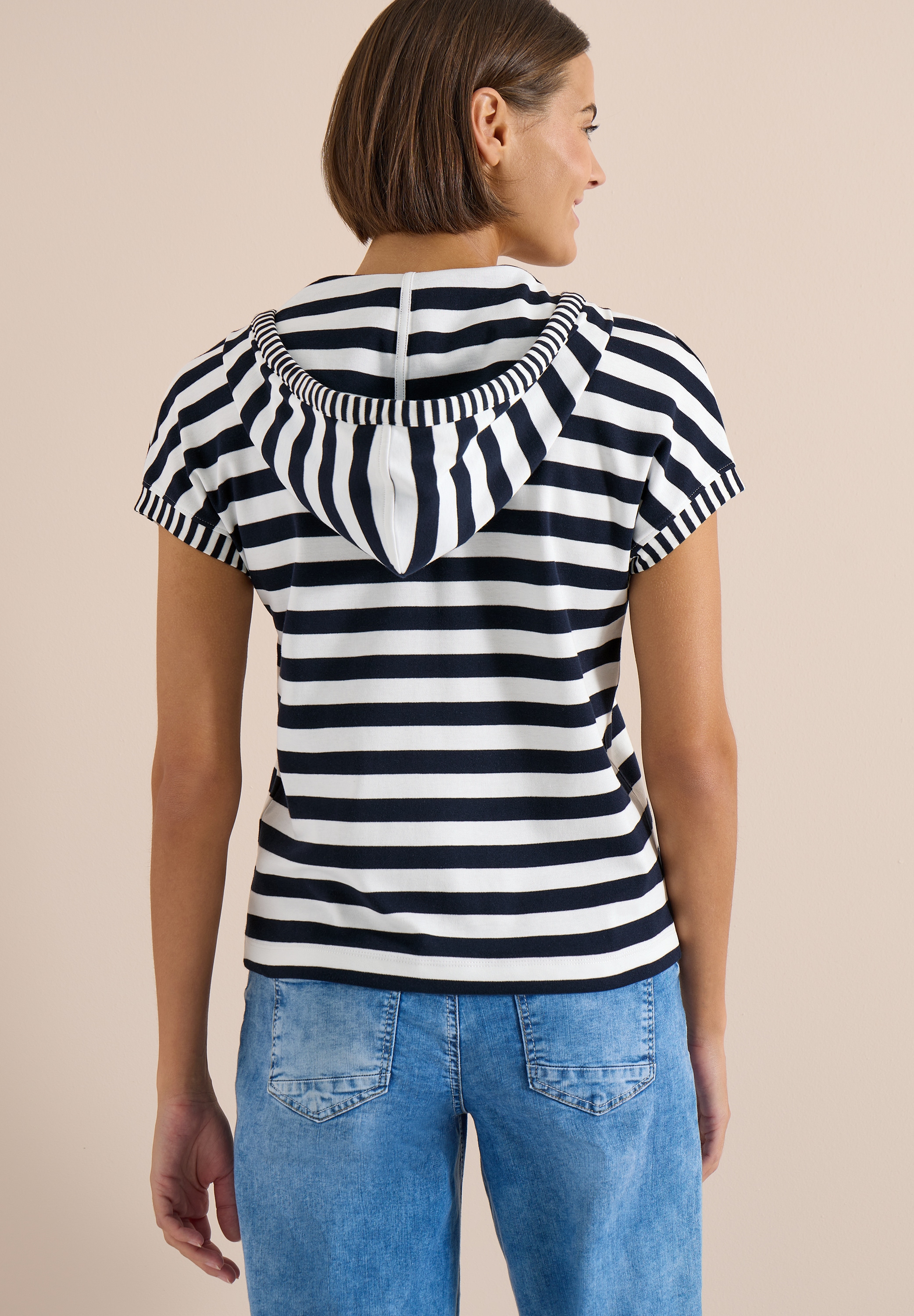 Cecil Sweatshirt , mit Streifen Muster
