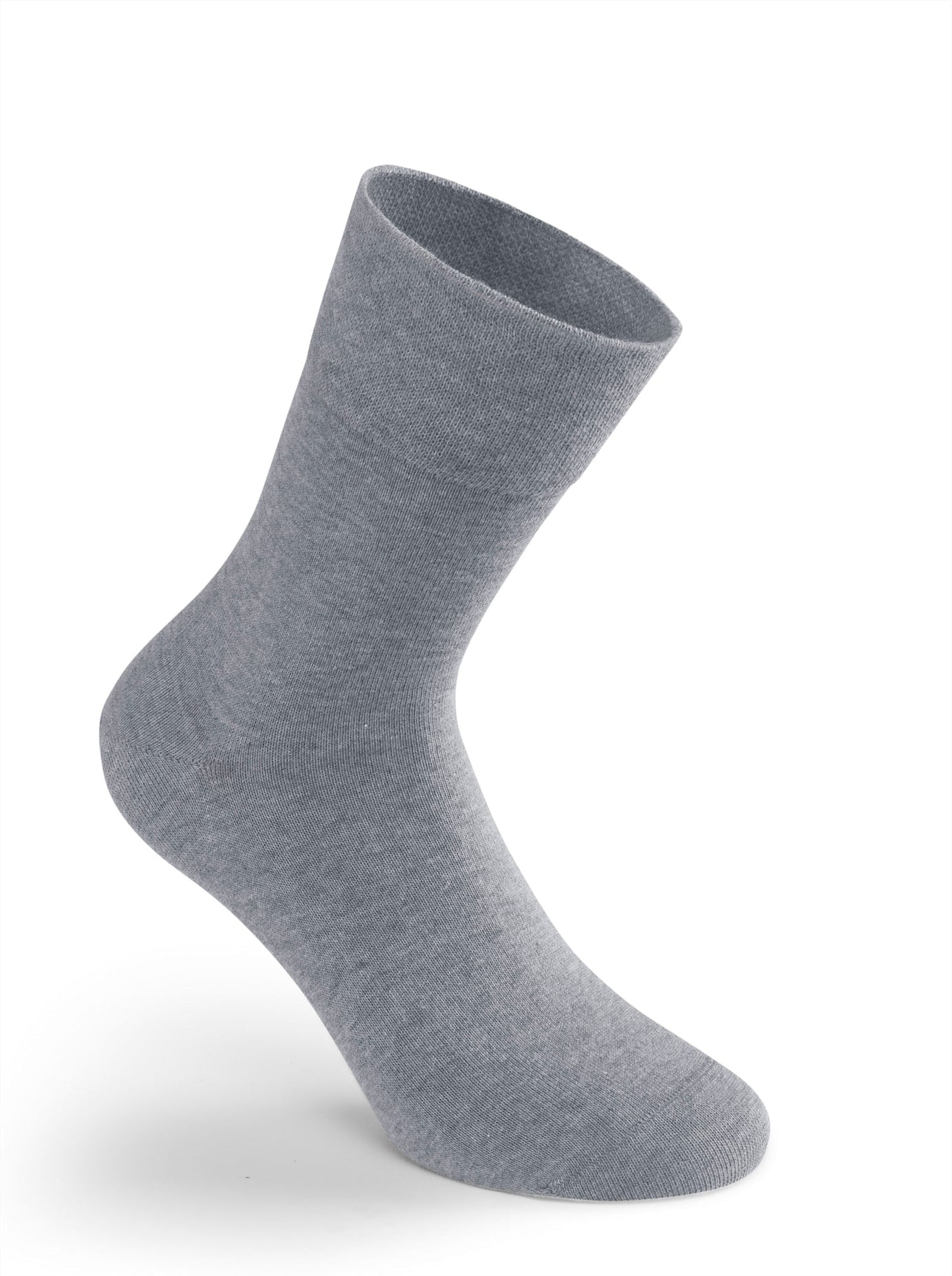 Rogo Damen Socken 3 Paar tlg. in grau, Größe 3/43