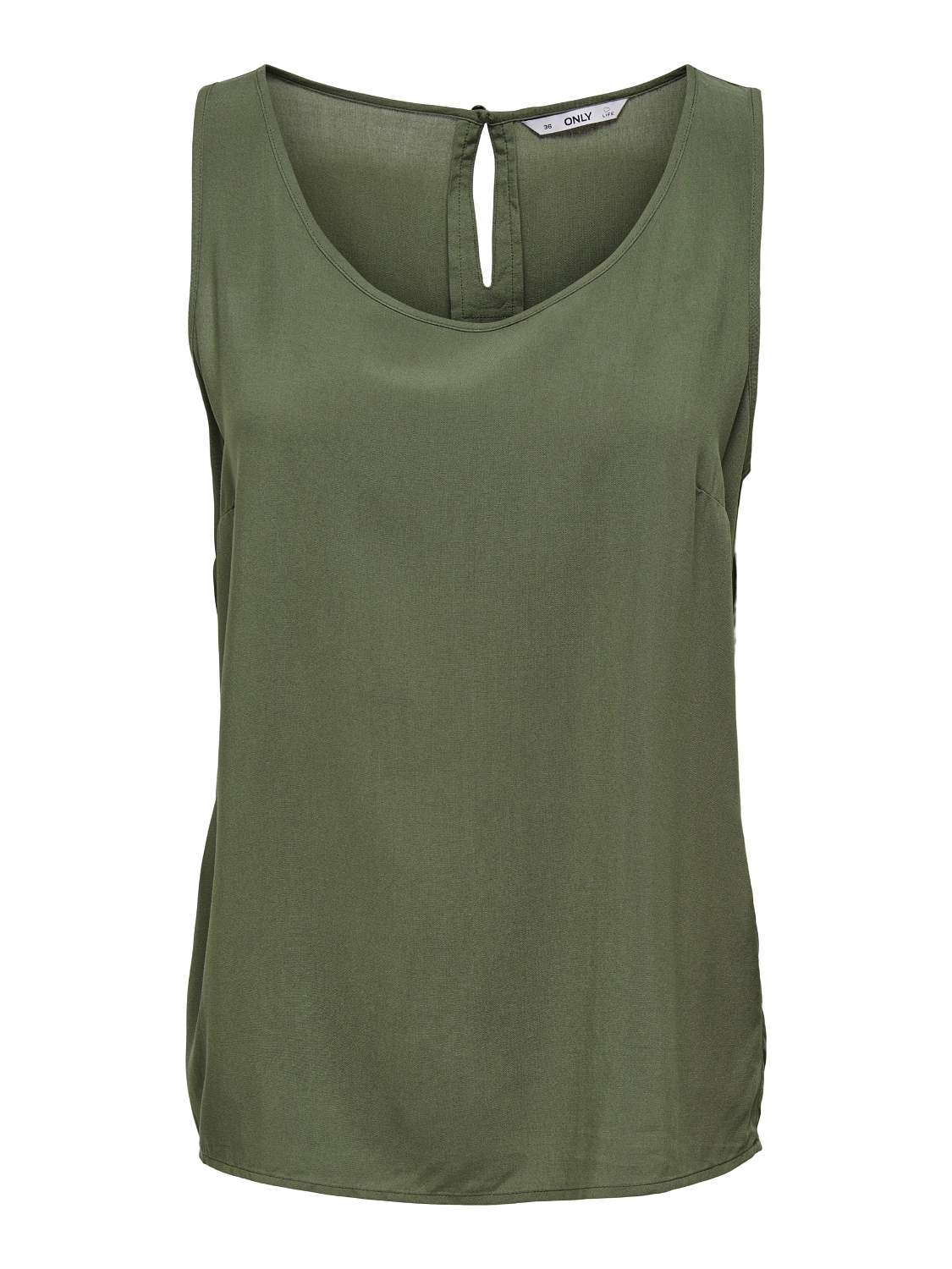 ONLY Blusenshirt »ONLNOVA LIFE VIS S/L TOP SOLID«