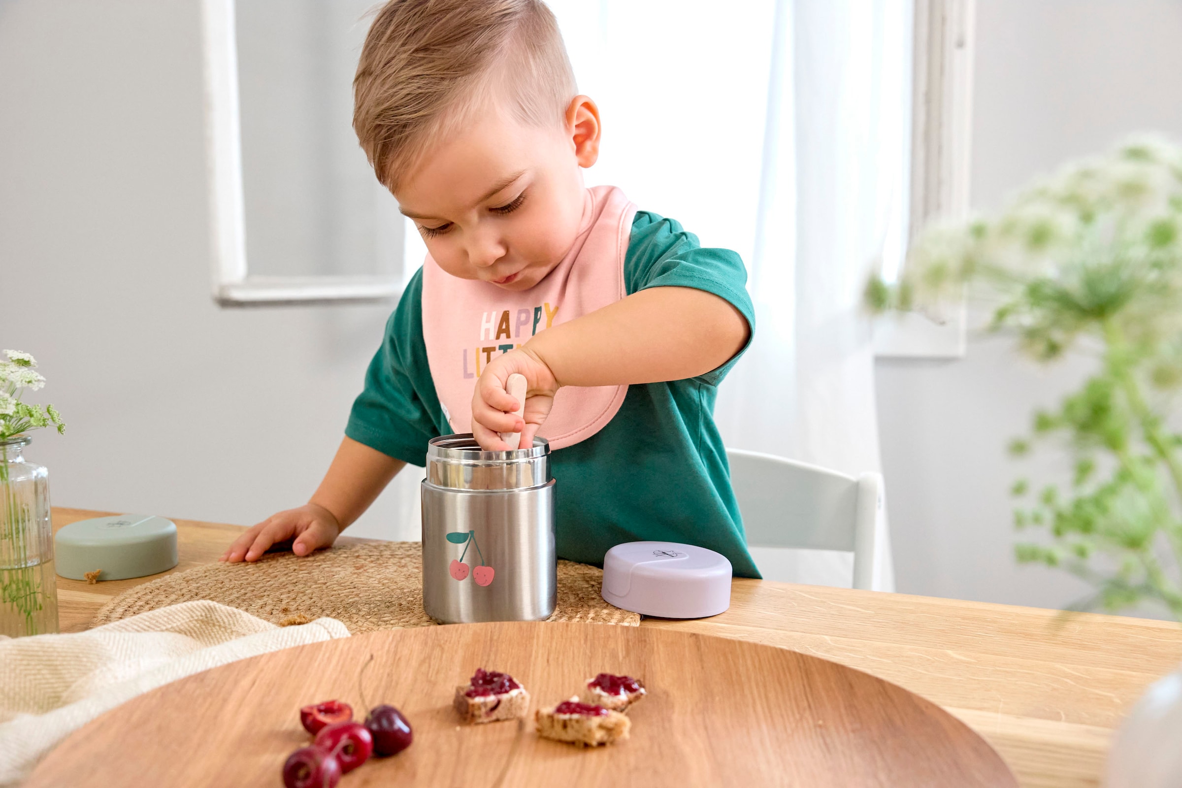 LÄSSIG Thermobehälter »Happy Fruits Kirsche«