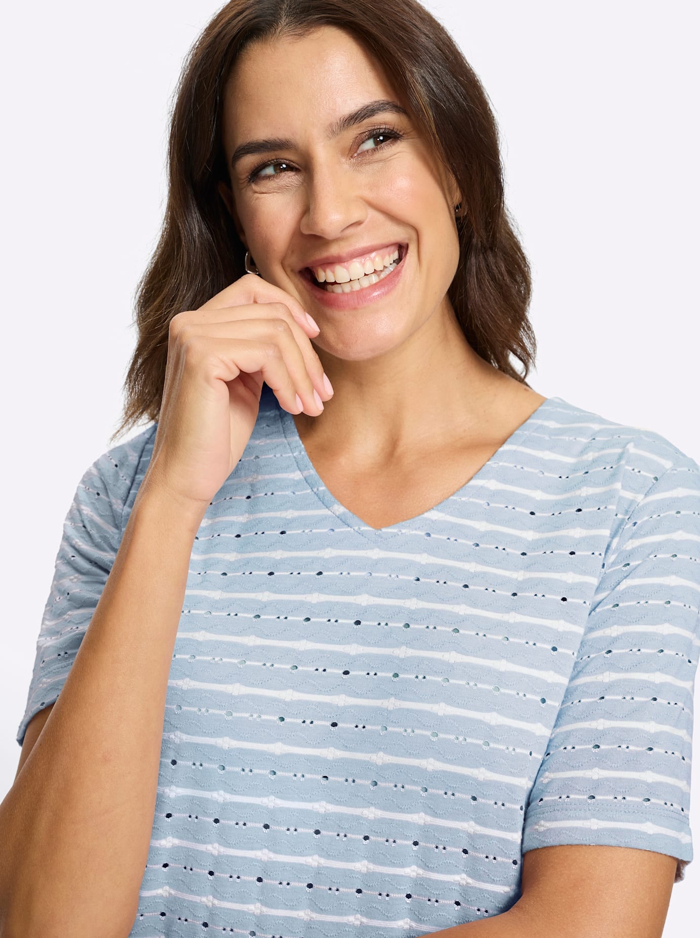 Inspirationen V-Shirt »V-Shirt«, 1 tlg.
