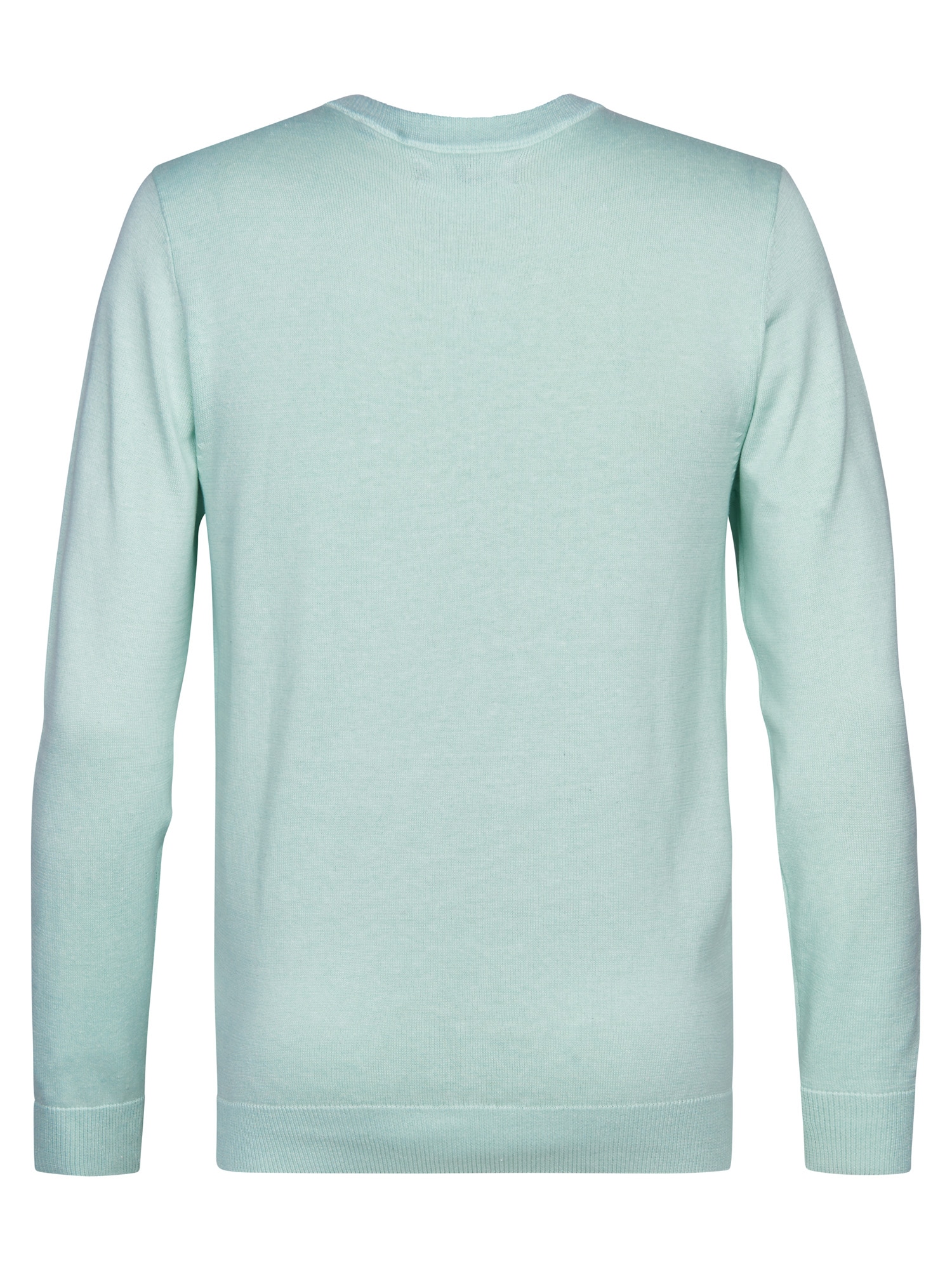 Petrol Industries V-Ausschnitt-Pullover »V-Neck Basi« Materialmix mit Baumwollanteil