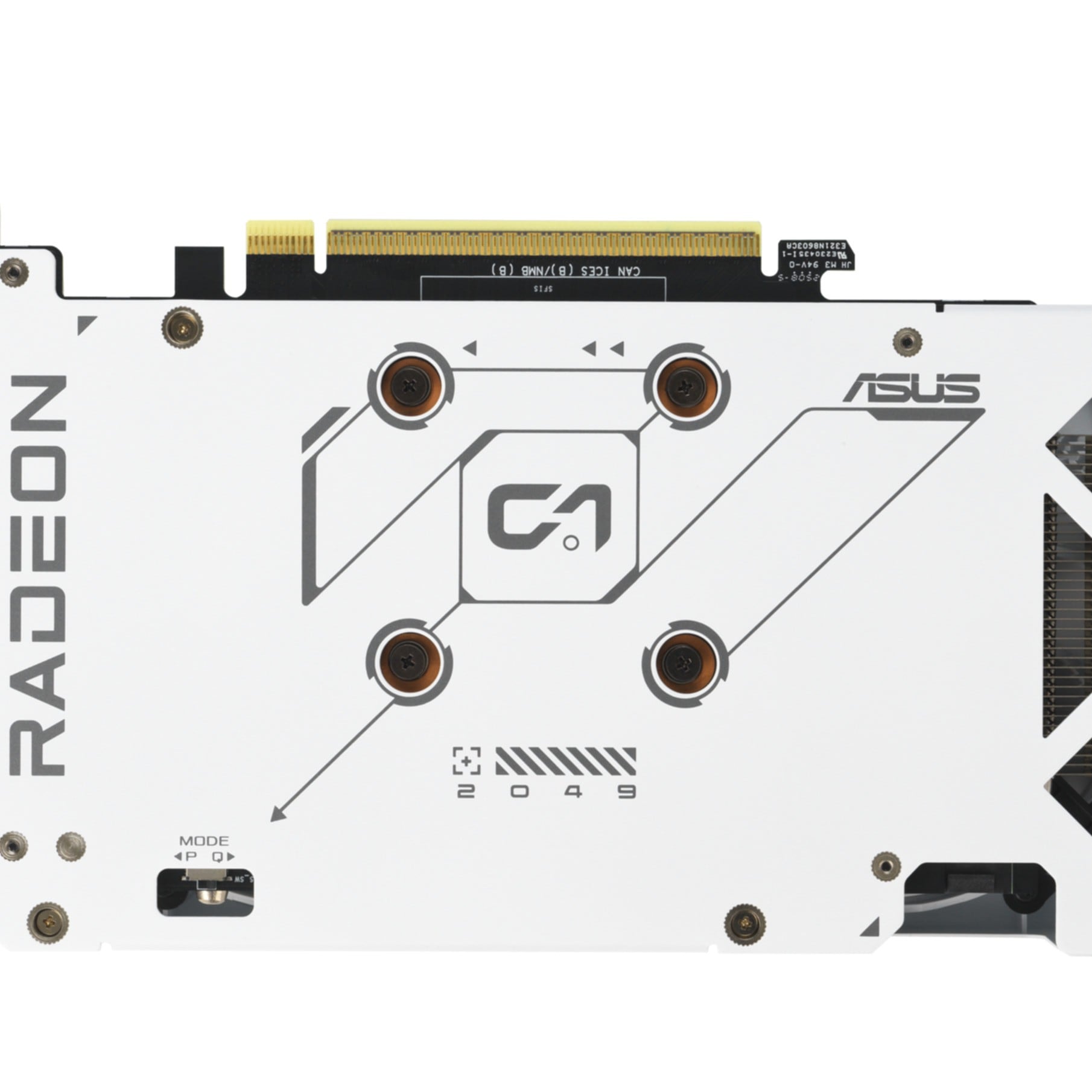 Asus Grafikkarte »DUAL-RX9060XT-16G-WHITE«