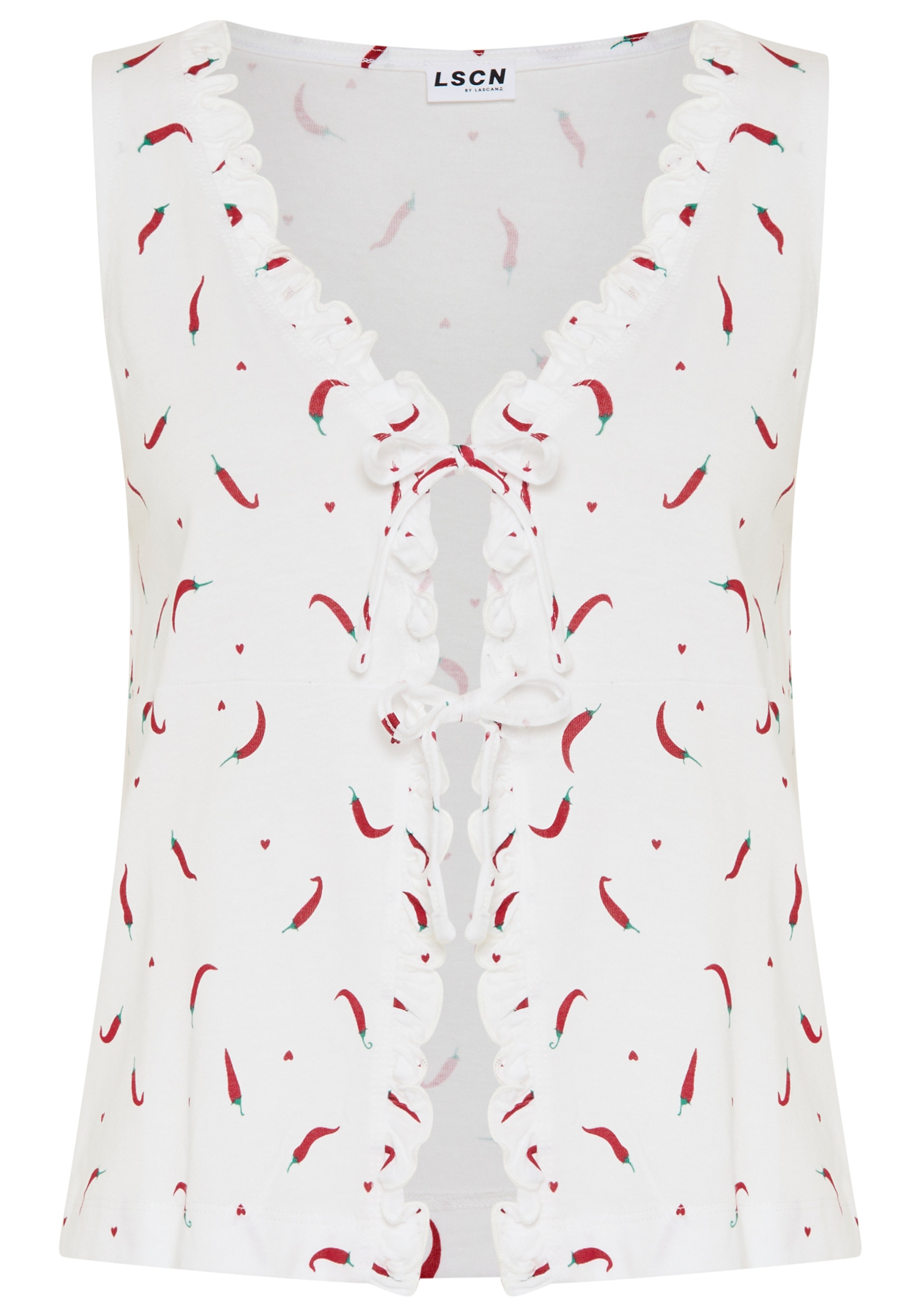 LSCN by LASCANA Shorty 2 mit süßem Chilli-Print