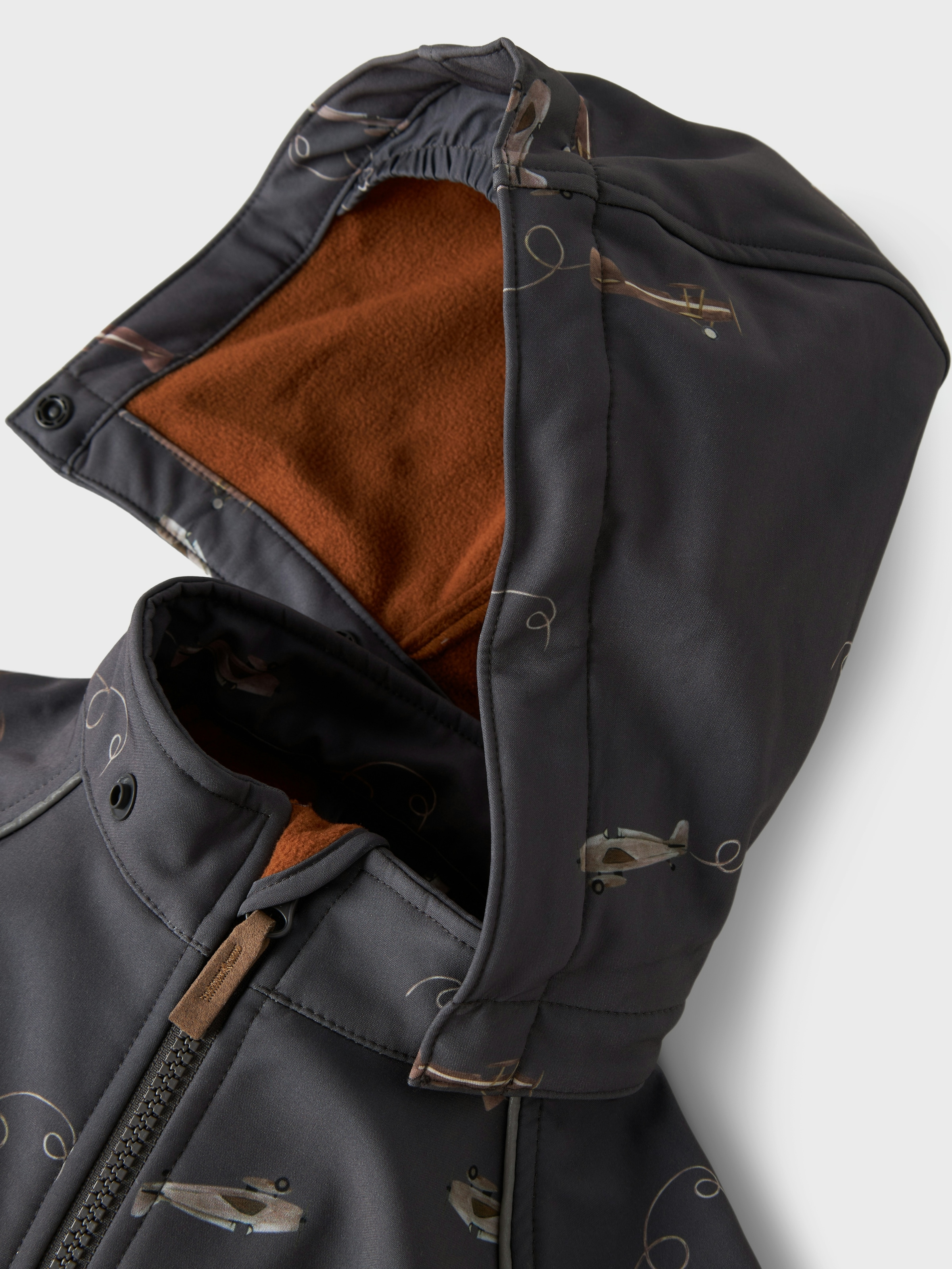 Name It Overall »NMMALFA08 SOFTSHELL SUIT AOP 1FO NOOS«, mit dekorativen und reflektierenden Details