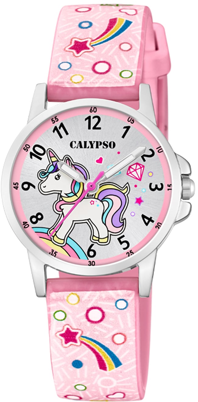 CALYPSO WATCHES Quarzuhr »Junior Collection, K5776/5«, Armbanduhr, Kinderuhr, Mädchenuhr, Einhorn, ideal auch als Geschenk