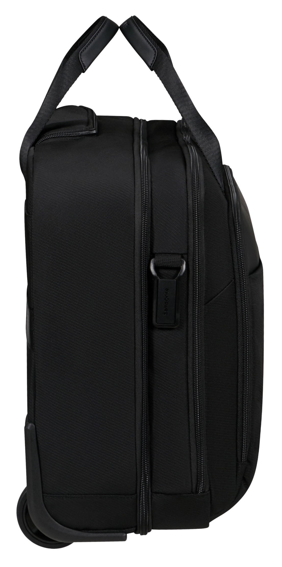 Samsonite Aktentasche »EVOSIGHT 17,3'' mit Rollen«, Businesstasche mit Rollen und Teleskopstange Trolleyaufstecksystem