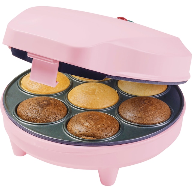 bestron Cupcake-Maker »ACC217P Sweet Dreams«, 700 W, im Retro Design,  Antihaftbeschichtung, Rosa jetzt bestellen bei OTTO