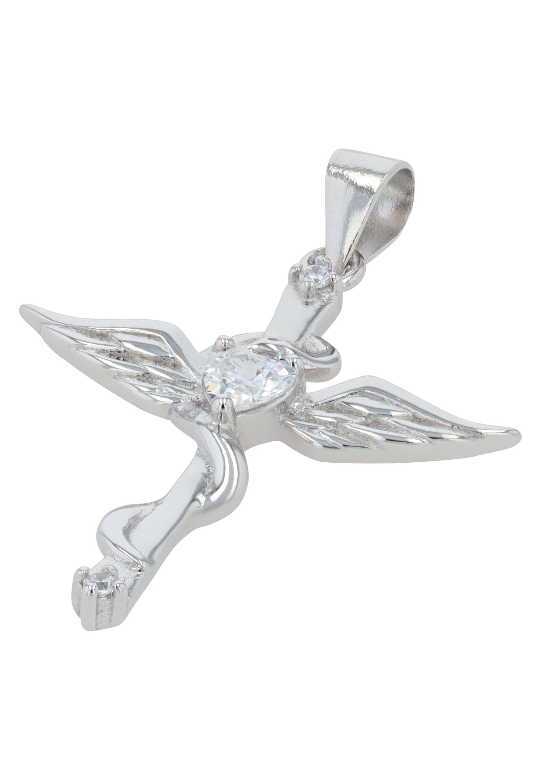 AKZENT Amulett »"Colbie" aus 925 Sterlingsilber, rhodiniert, langlebig«