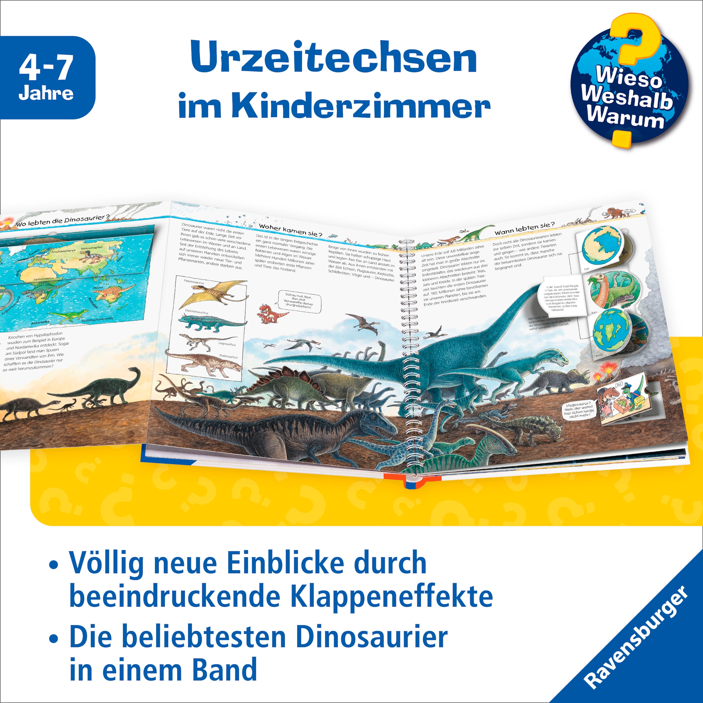 Ravensburger Buch »Wieso? Weshalb? Warum?, Band 55: Wir erforschen die Dinosaurier«