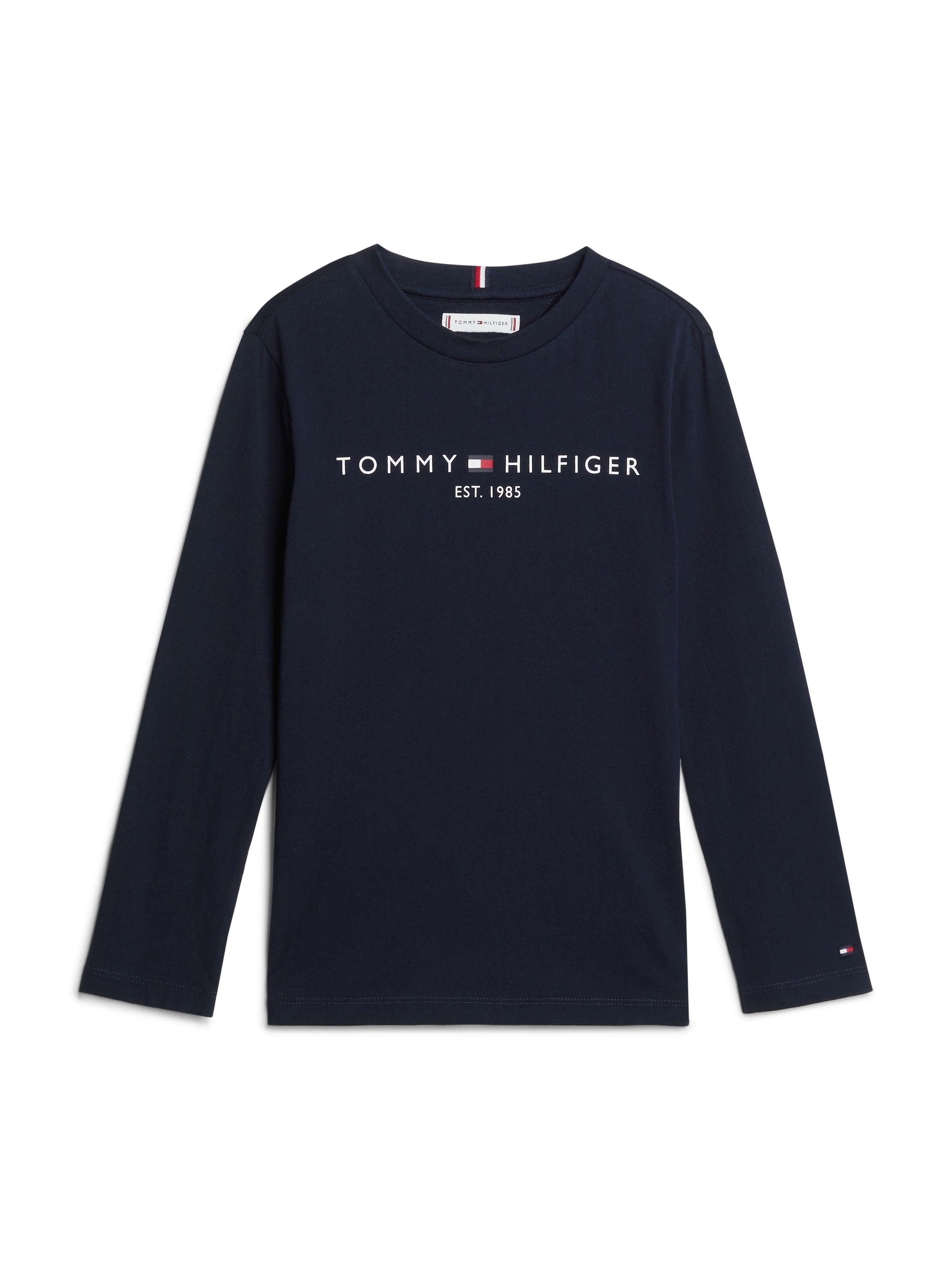 Tommy Hilfiger Langarmshirt »U ESSENTIAL TEE L/S«, mit Logodruck