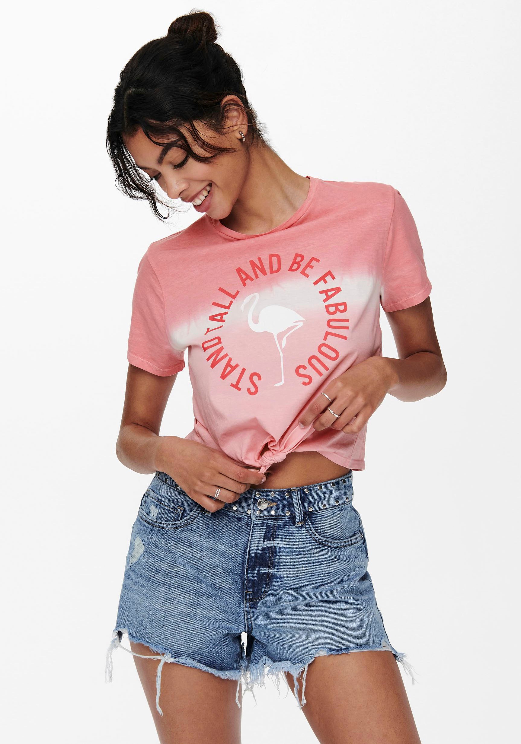 Only Rundhalsshirt »ONLTAYLOR«