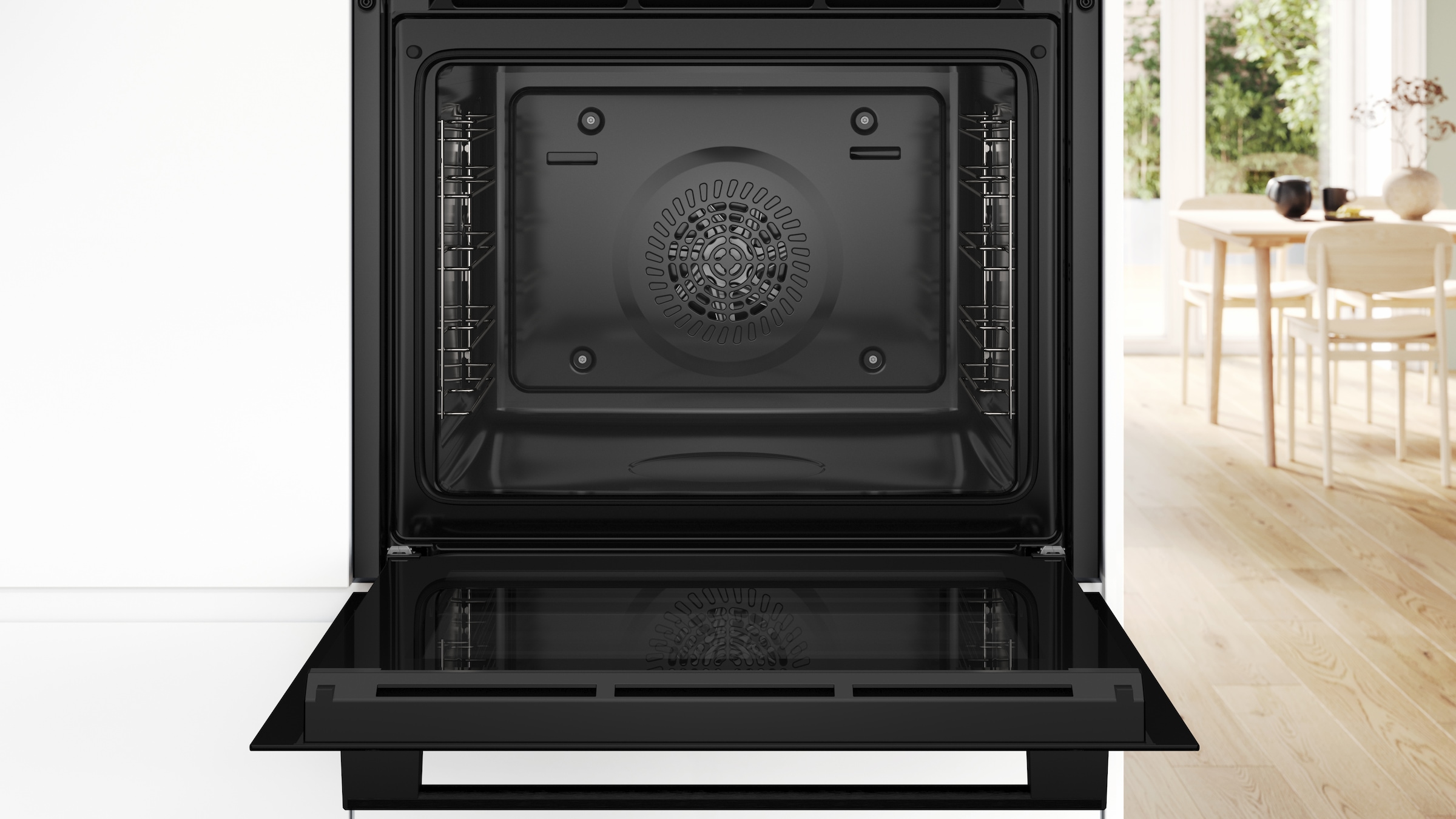 BOSCH Backofen-Set »HBD230CR63«, mit Teleskopauszug nachrüstbar, 3D Heißluft