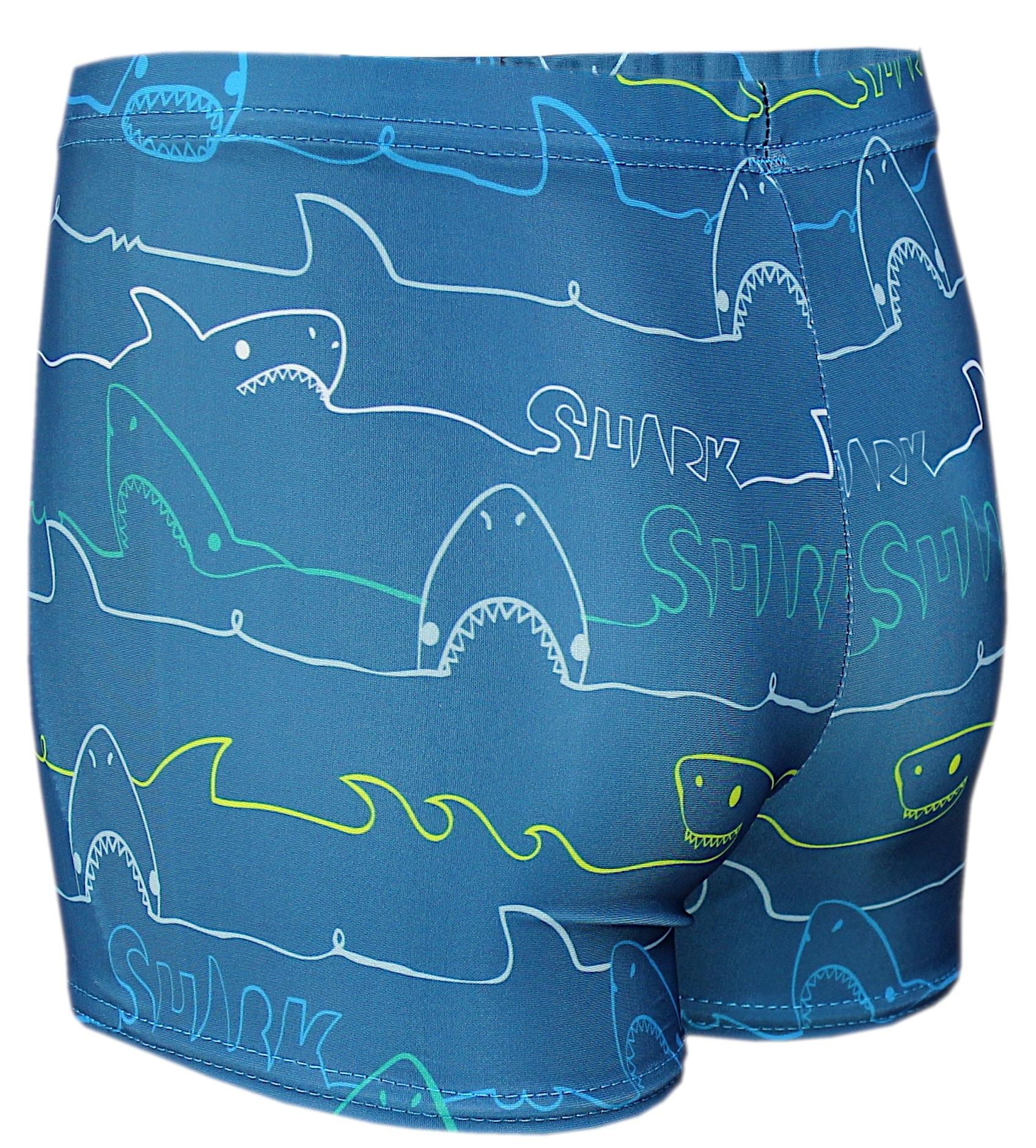 AQUARTI Badehose »Badehose Jungen Badehose Gestreift mit Motiven«