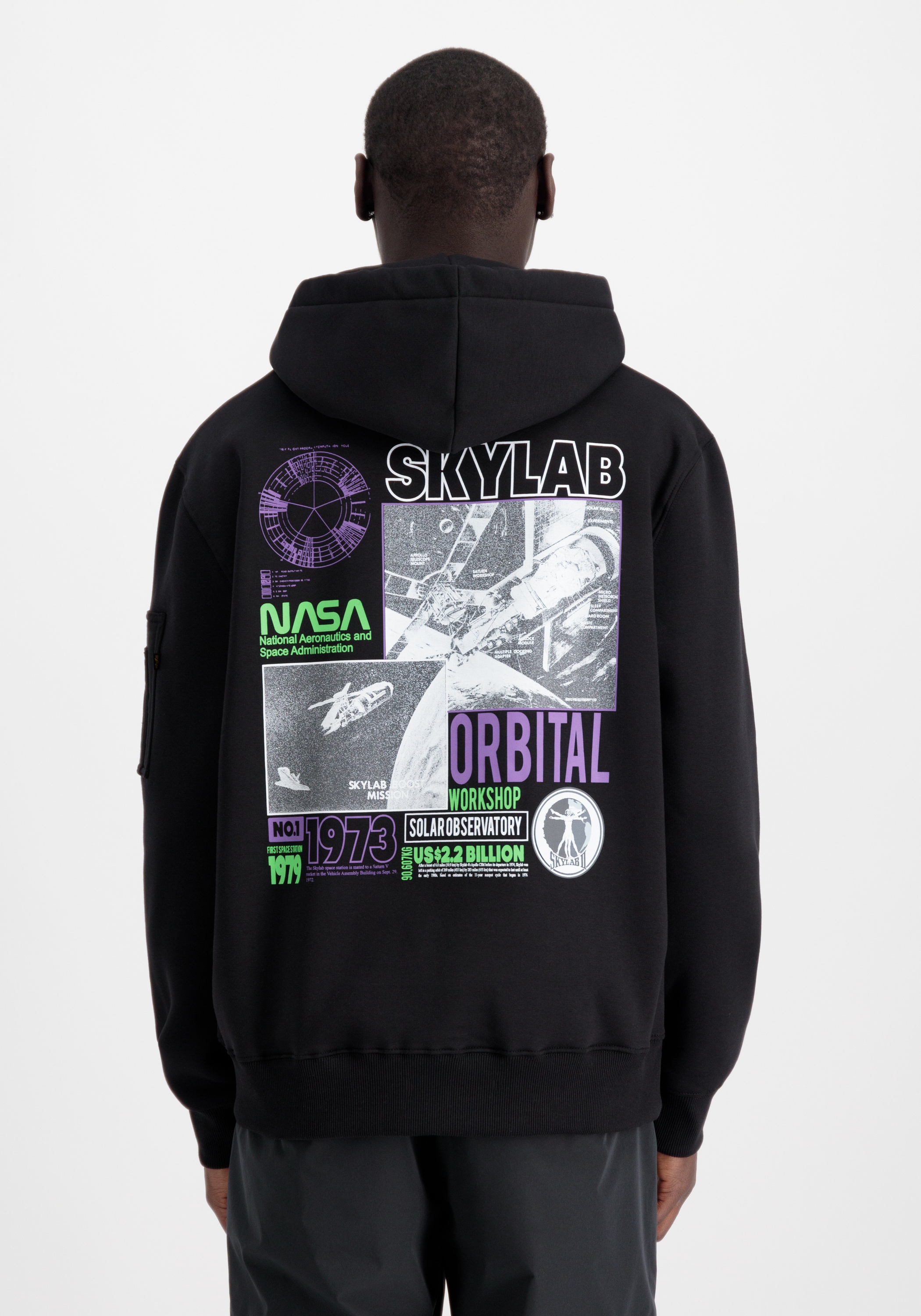 Alpha Industries Hoodie »Alpha Industries Men - Hoodies Skylab NASA Hoodie«