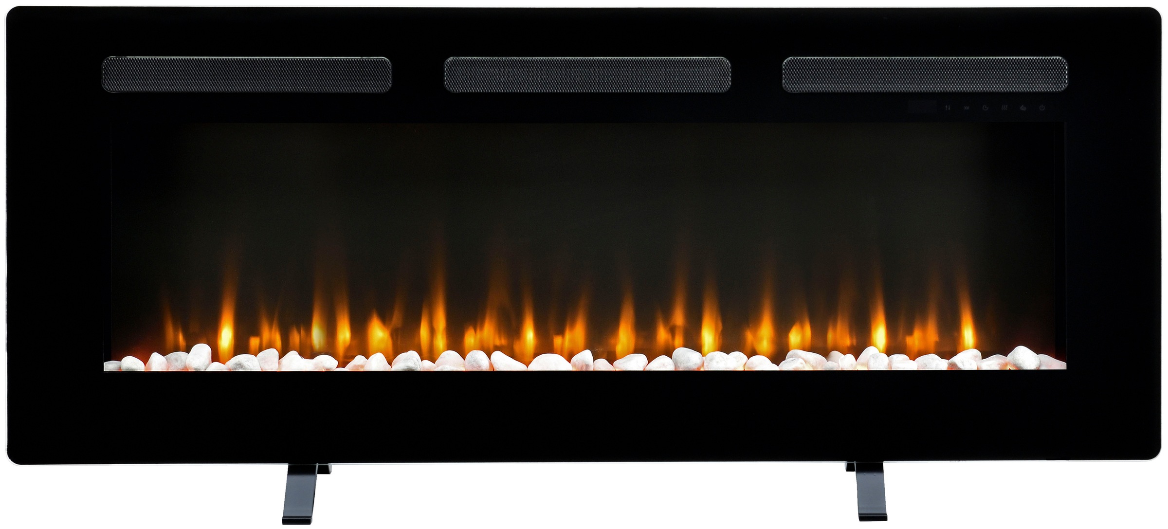 Dimplex Elektrokamin »Sierra 48"«, schwarz,mit Heizung, Fernbedienung, App, Optiflame® Flammeneffekt