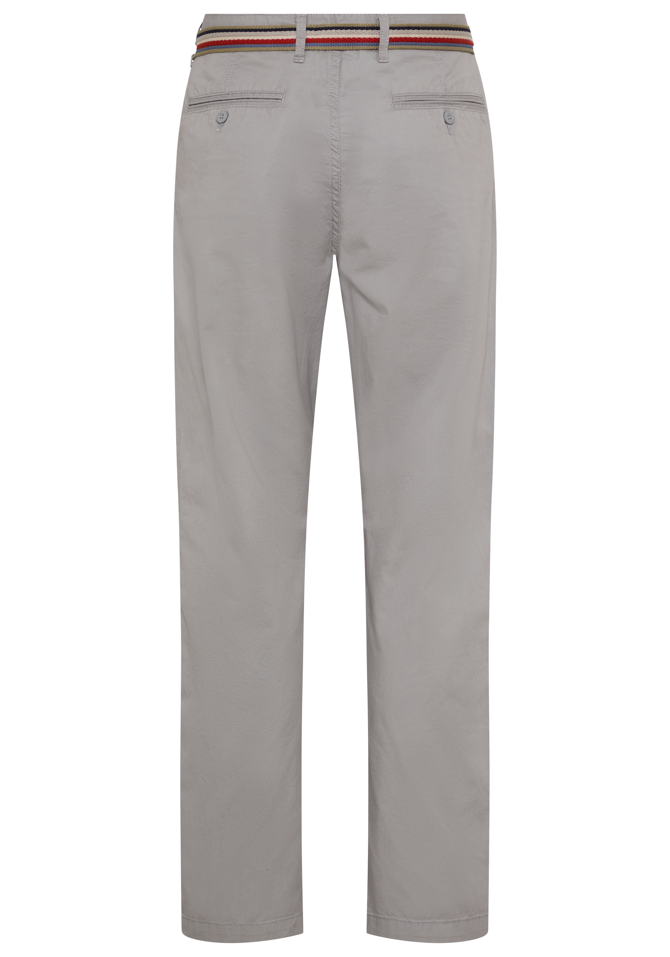 Man's World Plus Chinohose »inklusive Gürtel«  gerade Beinform, Regular Fit, mit krempelbarem Beinabschluss