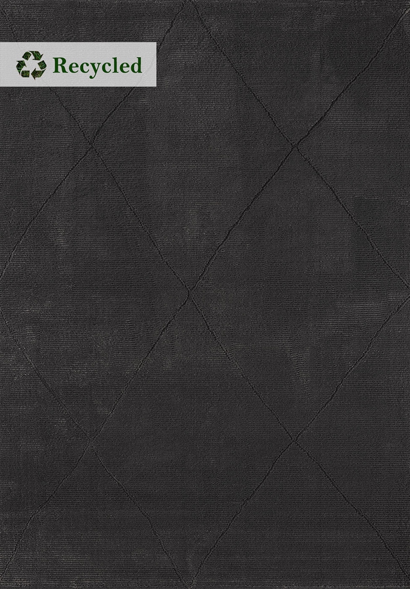 the carpet Teppich »Lima«, rechteckig, 12 mm Höhe, Designer Teppich Flor 1 recyceltem Polyester waschbar