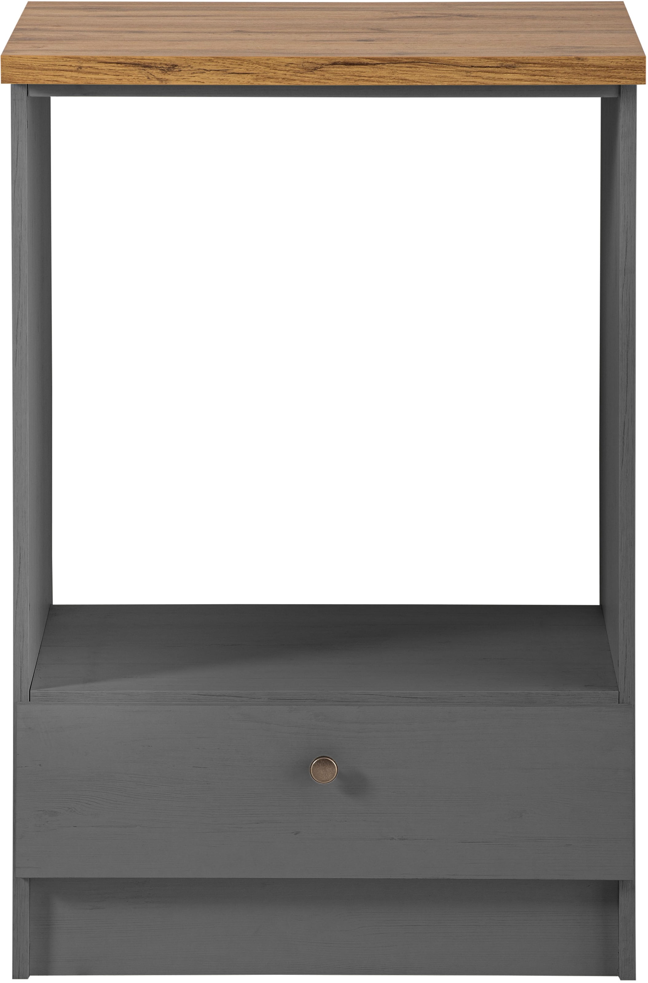 KOCHSTATION Herdumbauschrank »KS-Westminster, Herdumbau, Unterschrank, Ofenschrank, Küchenschrank«, Breite 63 cm, Nischenmaß B/T/H 56,8/62,5/58,8 cm, mit 1 Schubkasten