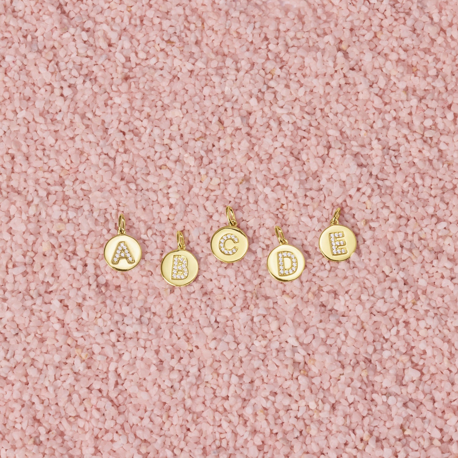 Amor Buchstabenanhänger »A-Z«  mit Zirkonia (synth.)