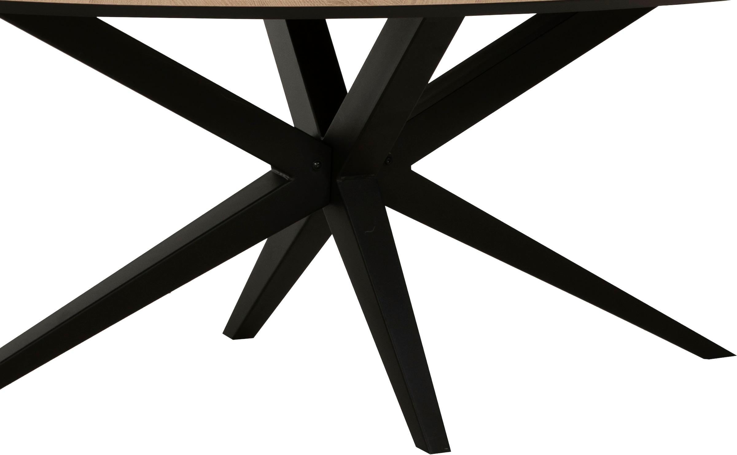 OMG Design Esstisch »Wellington« 1 Stk. tlg. Hochwertige Melamin-Tischplatte mit Metallgestell