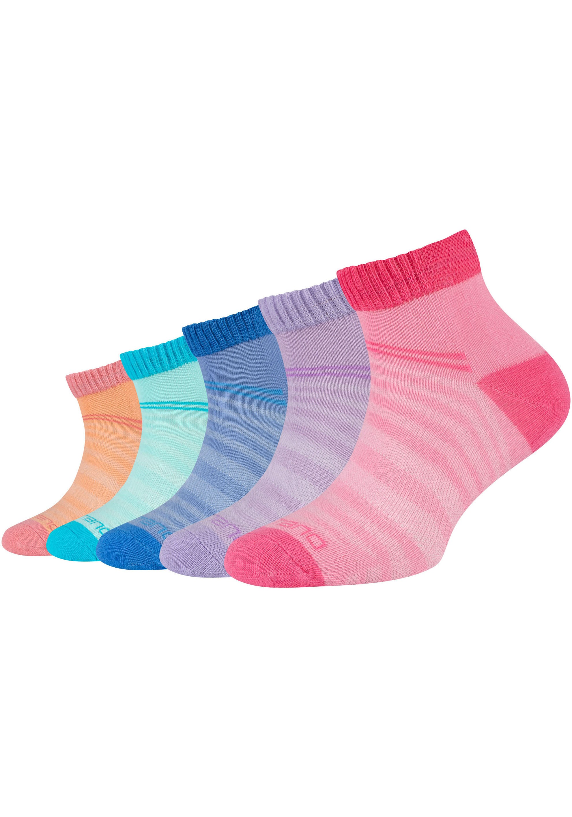 Camano Kurzsocken »mesh ventilation«, (10 Paar), mit extra dicken Bündchen