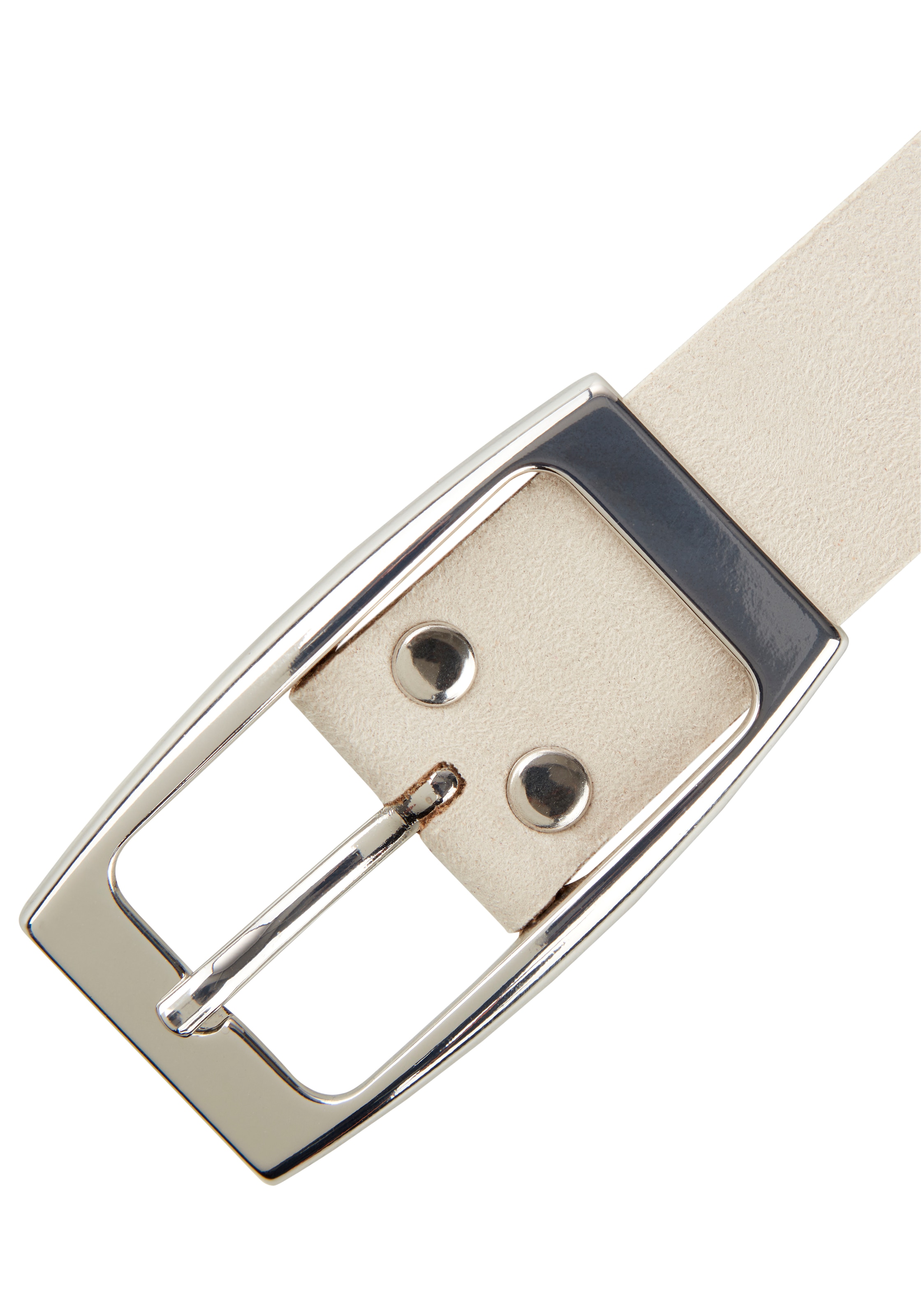 Laura Scott Ledergürtel, für Damen im zeitlos edlem Design aus Velour-Leder - NEW