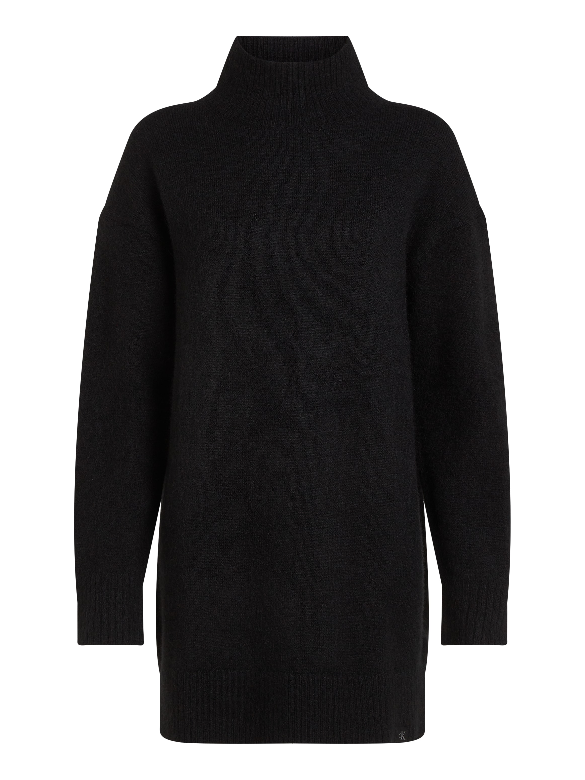 Calvin Klein Jeans Strickkleid »FLUFFY YARN LOOSE SWEATER DRESS«, mit Stehkragen