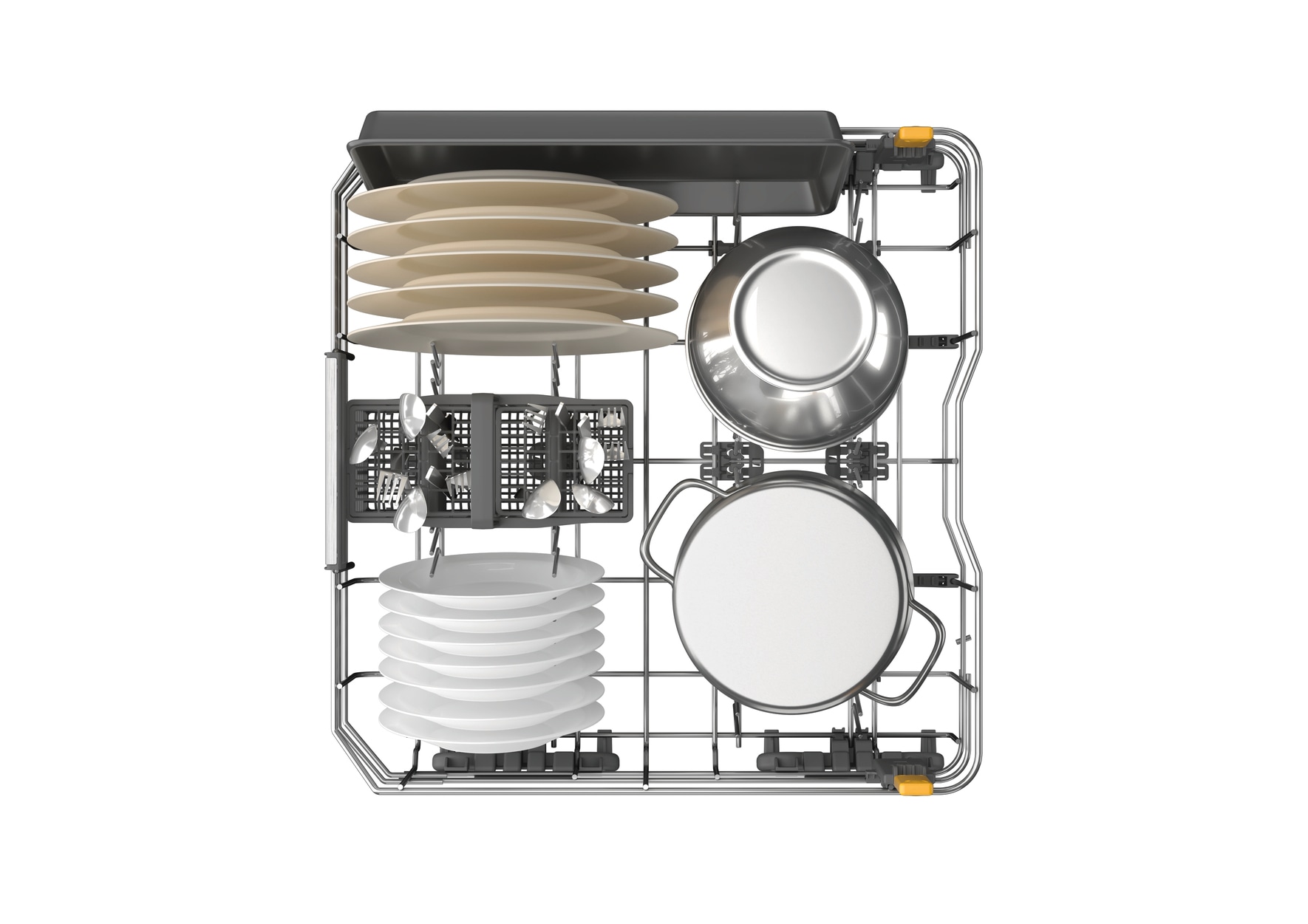 BAUKNECHT teilintegrierbarer Geschirrspüler »BKSV1 PBM« 15 tlg. Maßgedecke