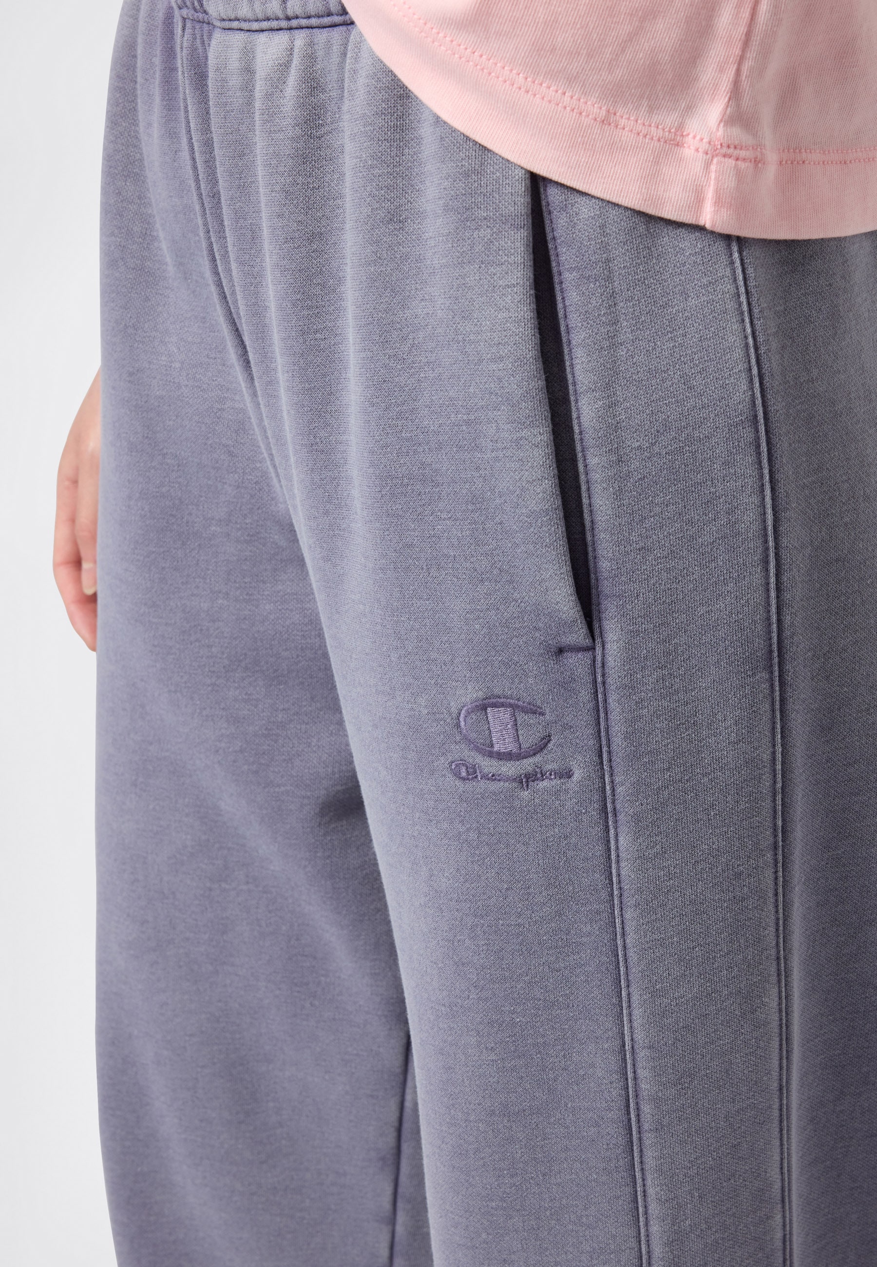 Champion Jogginghose »ICONS Wash Wide Leg Pants«, (1 tlg.)
