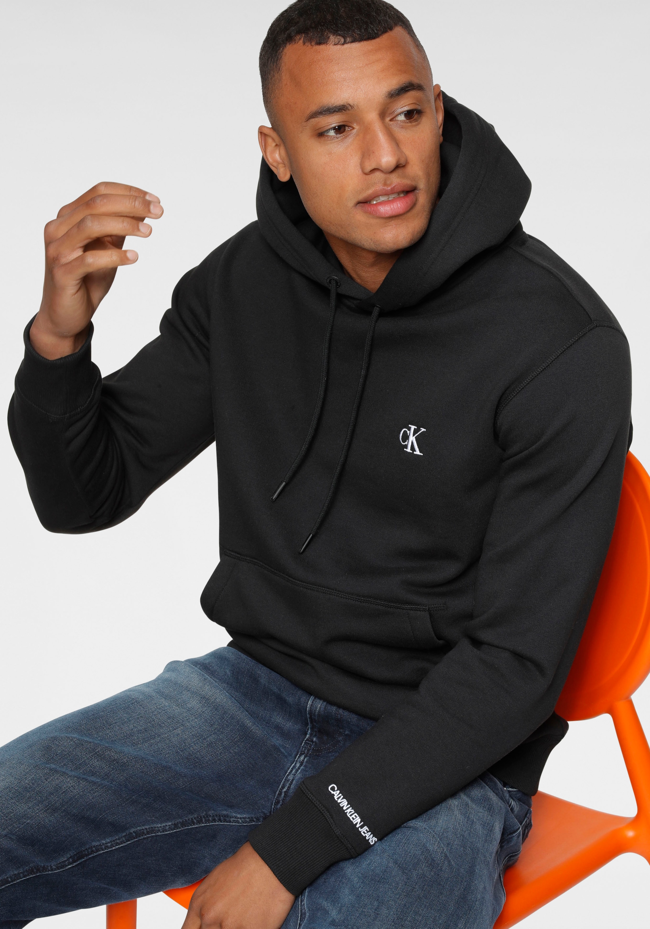 Calvin OTTO Online Shop ESSENTIAL Kapuzensweatshirt Jeans HOODIE« im Klein »CK