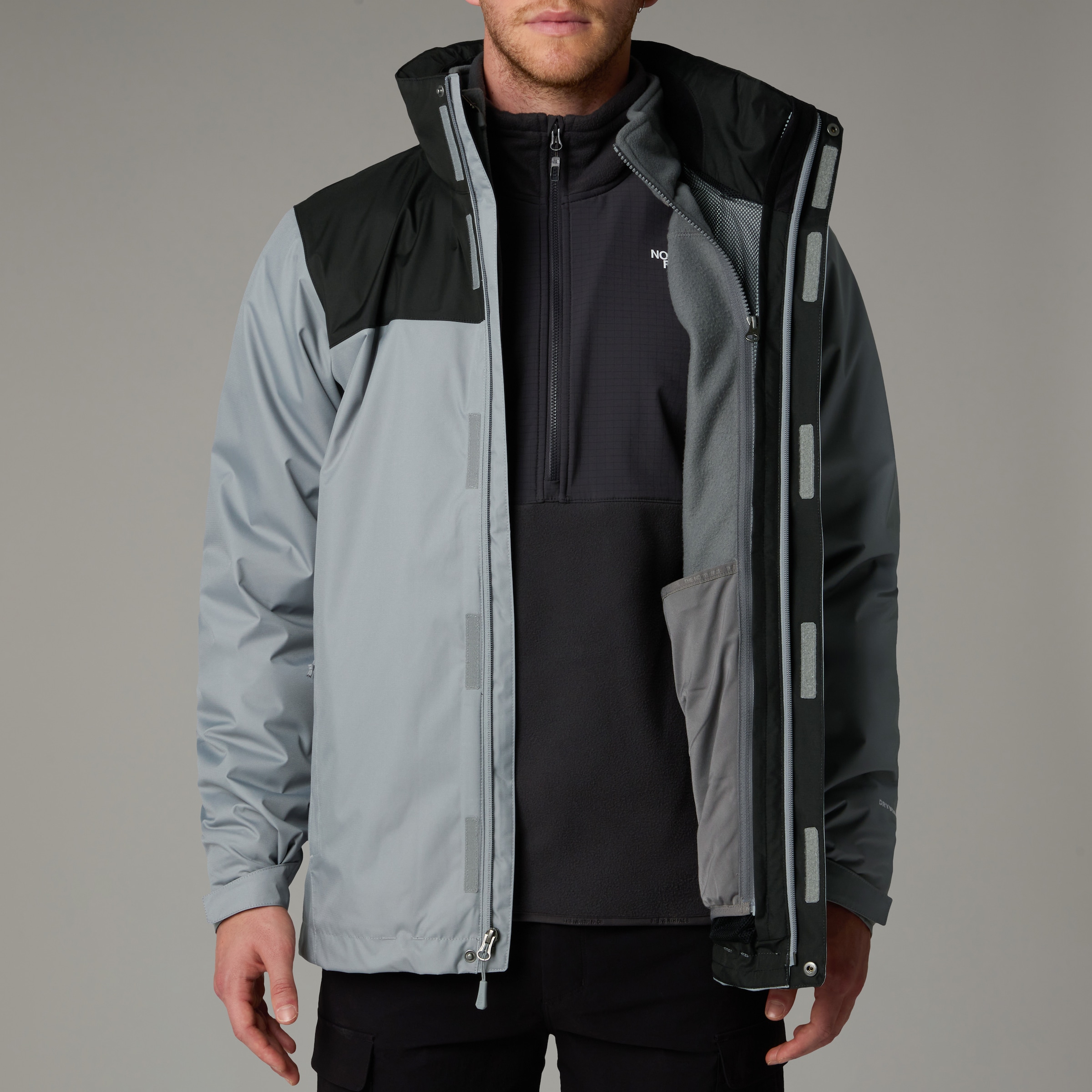 The North Face 3-in-1-Funktionsjacke »M EVOLVE II TRICLIMATE JACKET - EU«, (1 St.), Winterjacke mit Logostickerei
