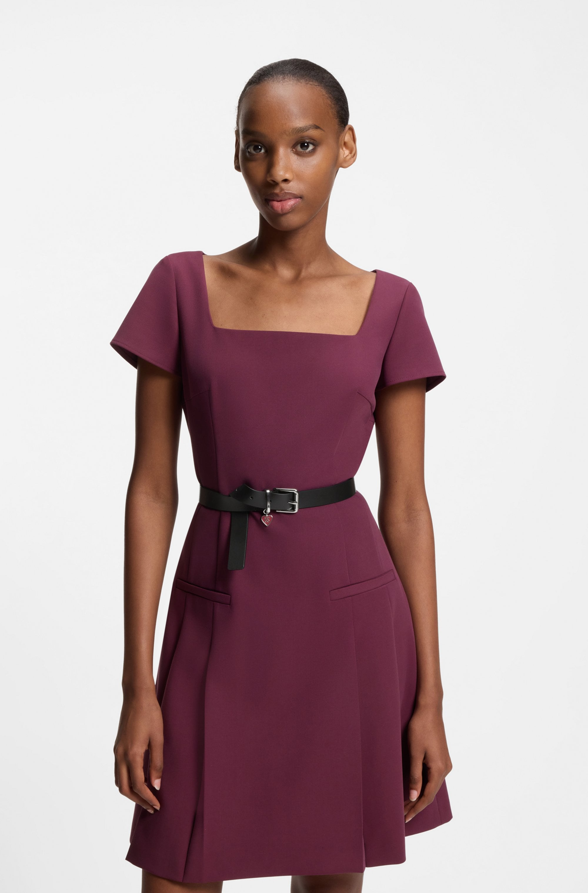 HUGO Ledergürtel »Palm Vcharm Sz25«