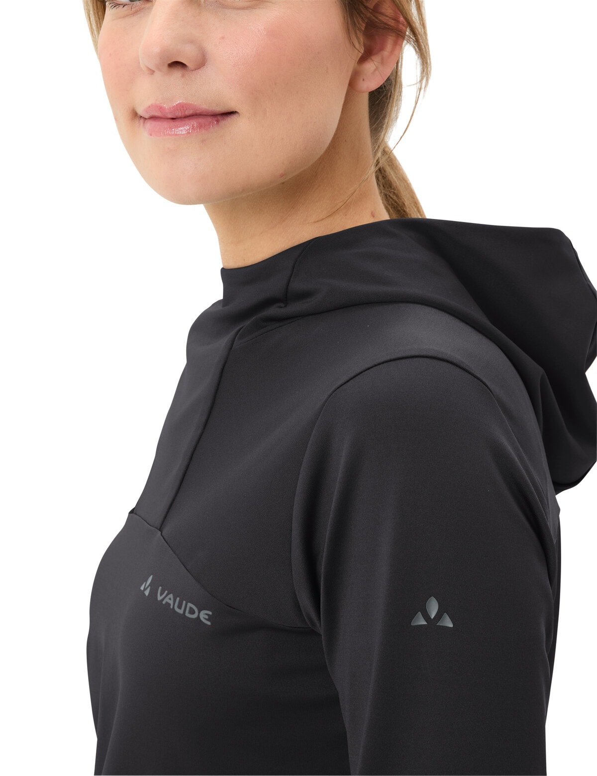 VAUDE Kapuzensweatshirt »WOMEN'S QIMSA HOODY«, (1 tlg.)