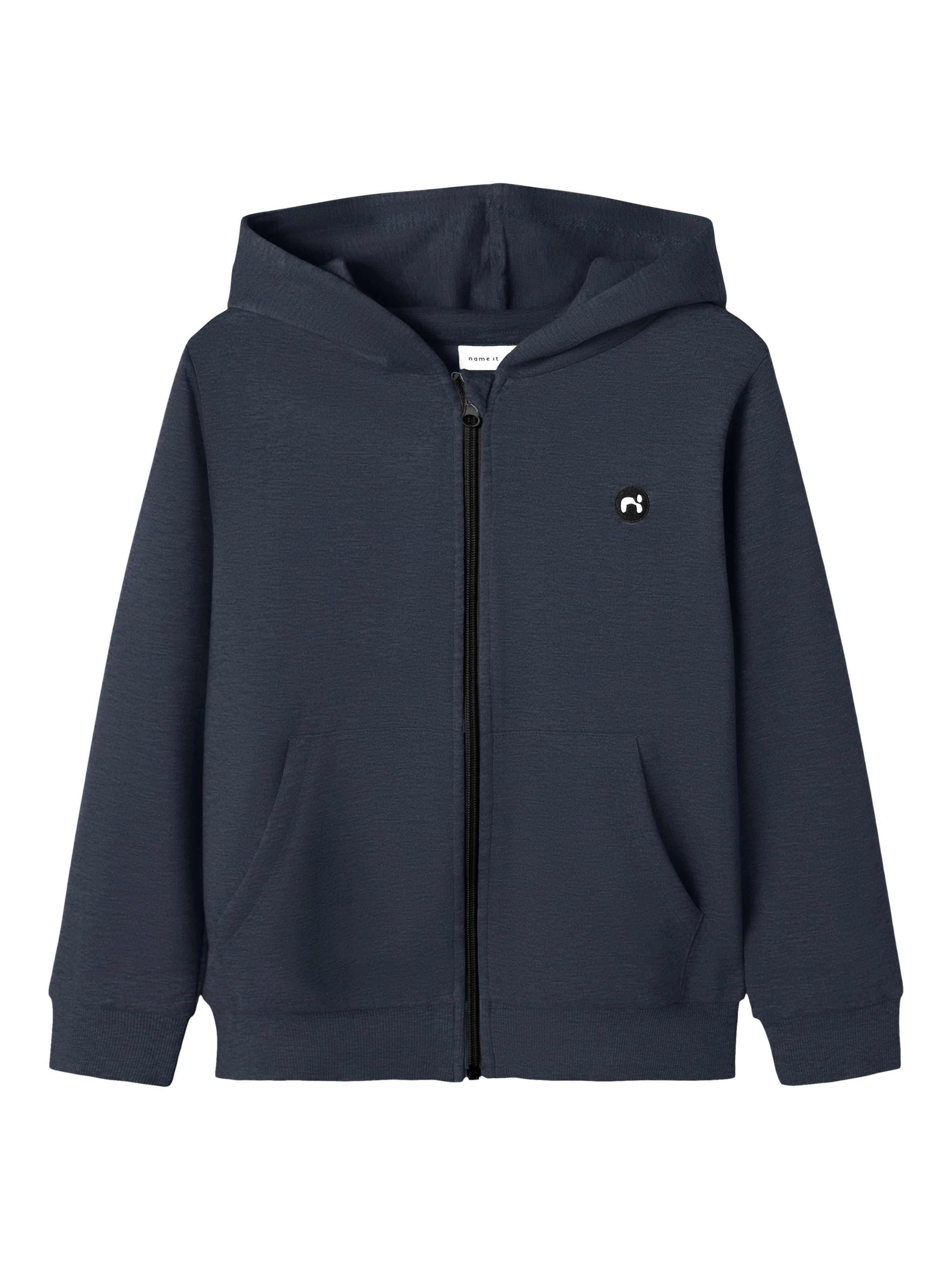 Name It Kapuzensweatjacke »NKMVIMO LS SWEAT CARD BRU NOOS«