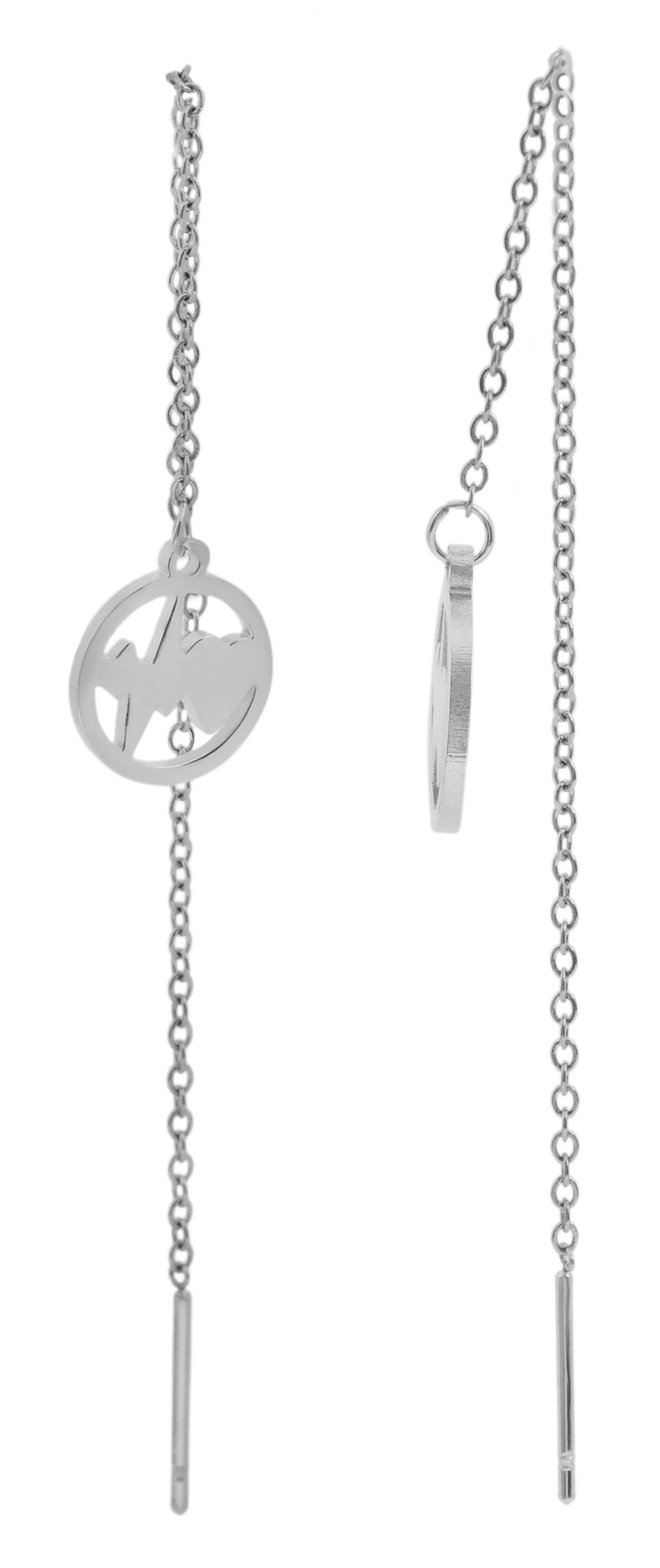 Adelia´s Kettenanhänger »Damen Anhänger ¿ Herzanhänger aus Edelstahl«