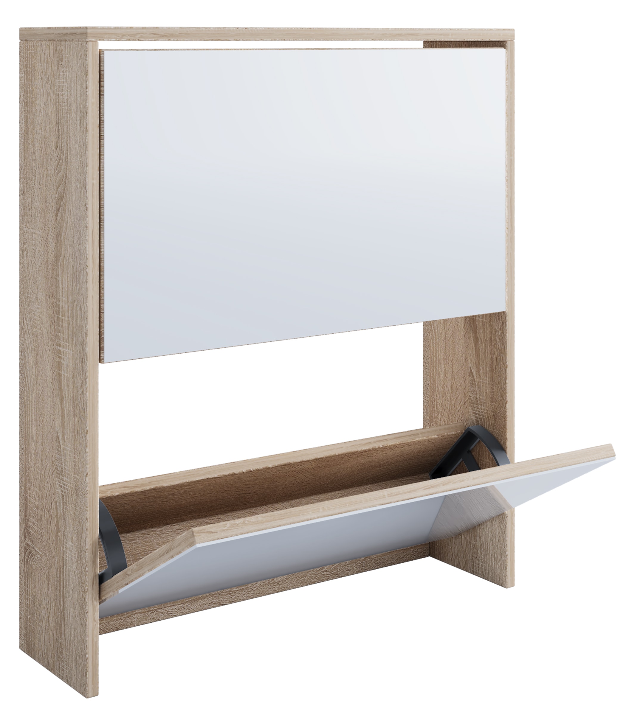 VCM Schuhschrank »Holz Schuhschrank Schuhkipper Spiegel Stido L«