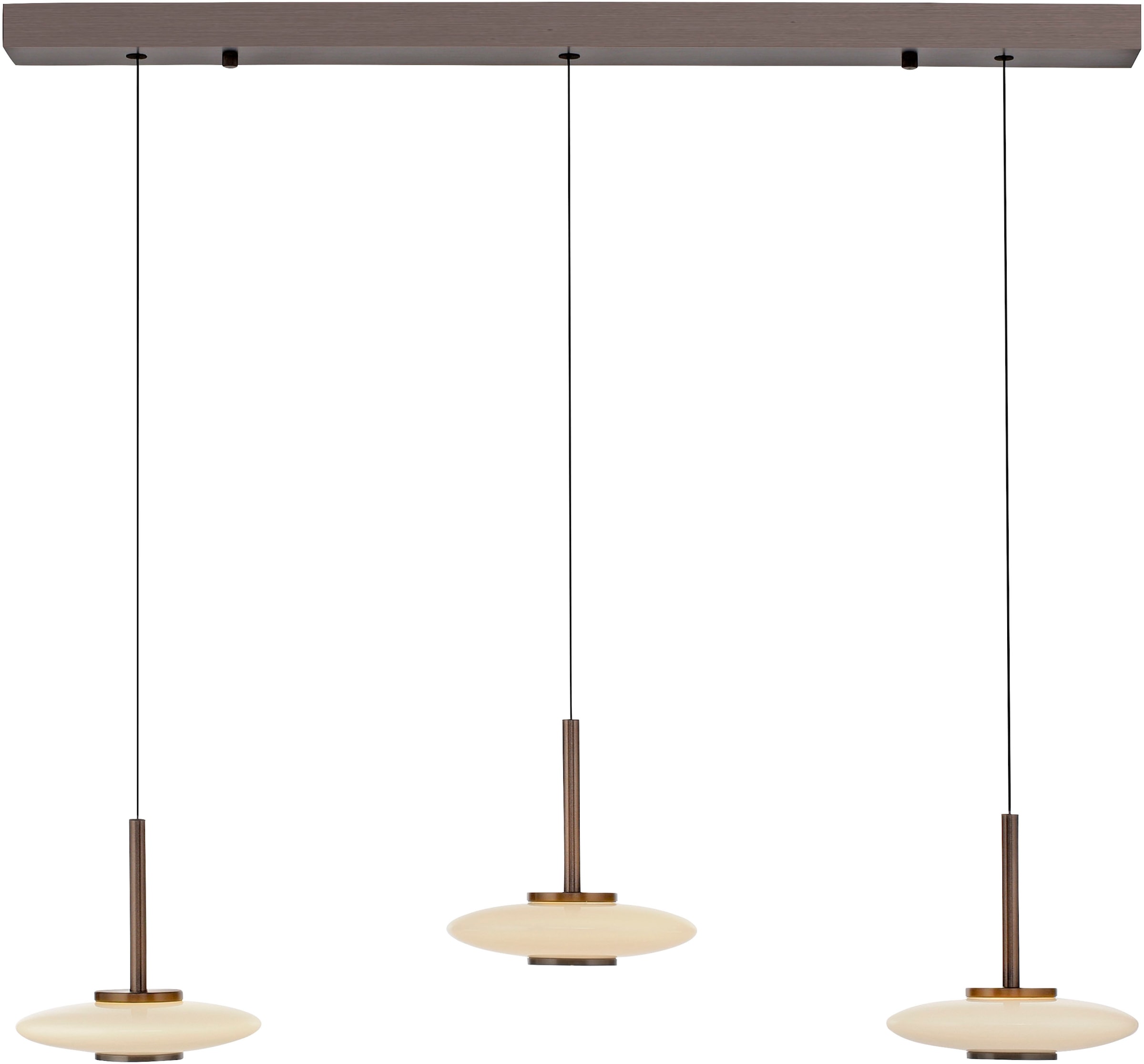Neuhaus PURE LED Pendelleuchte »PURE Vitrum« LED-Board 1 Stk. Warmweiß Comfort Lift, dimmfähig über separaten Tronicdimmer