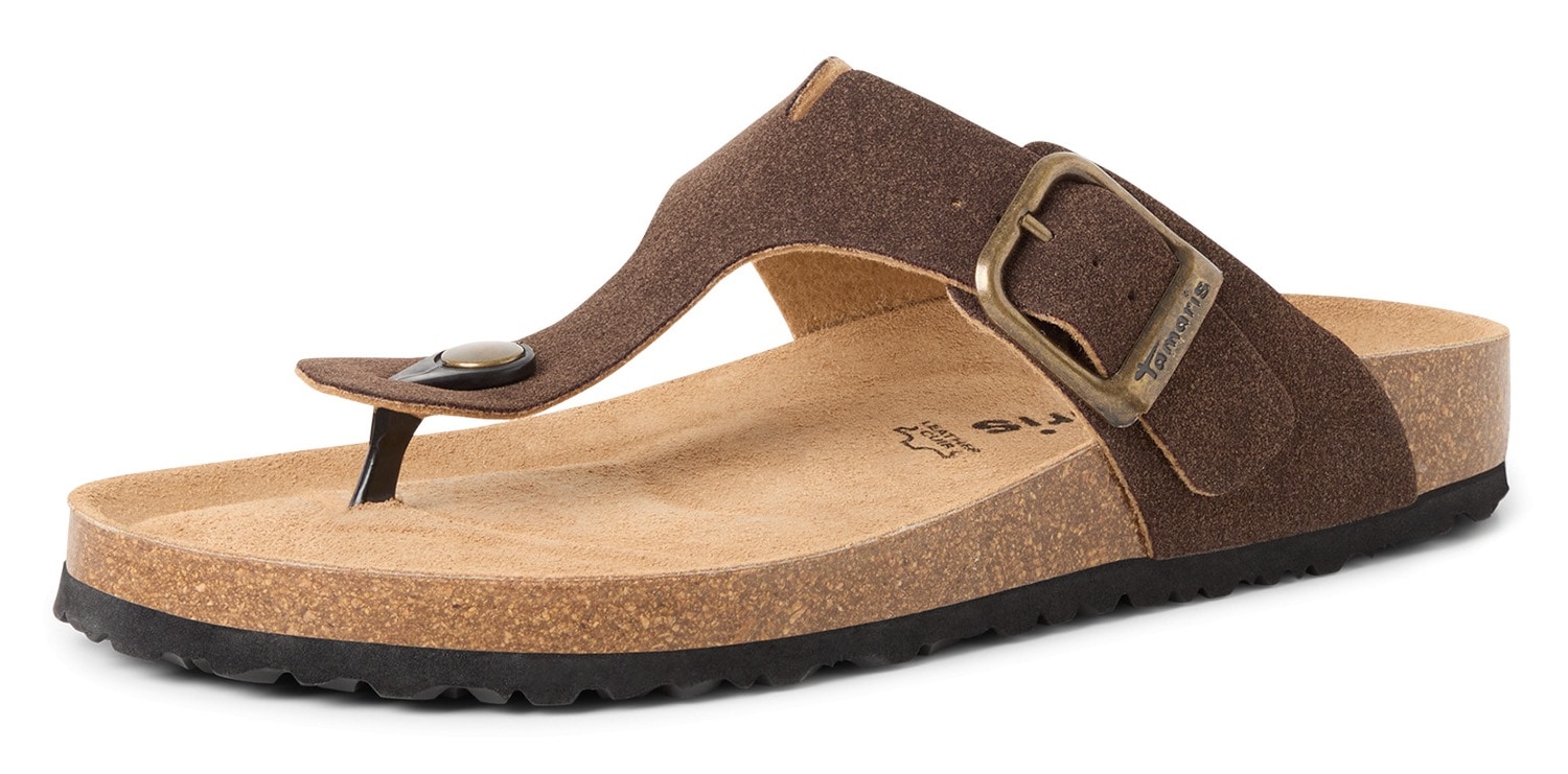 Tamaris Zehentrenner »CORRA«  Sommerschuh, Schlupfschuh mit angenehmen Zehensteg